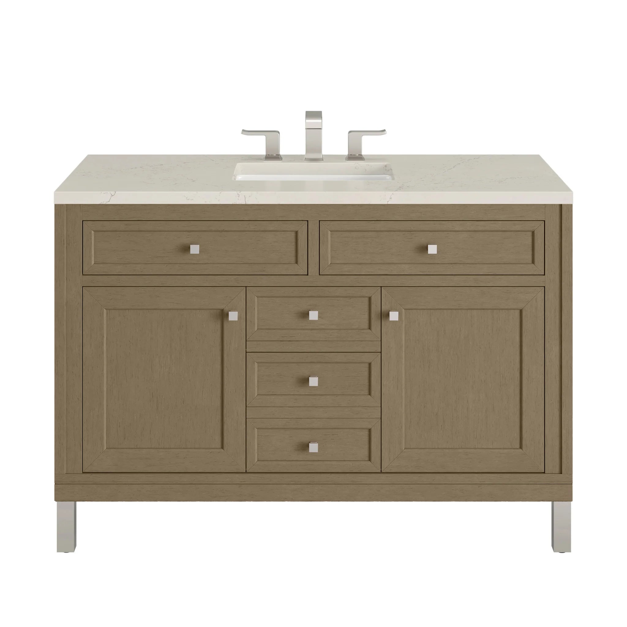 48-chicago-single-vanity-in-walnut-whisper-w-freepower-wireless-charger-by-james-martin-vanities-siberian-silestone image 1