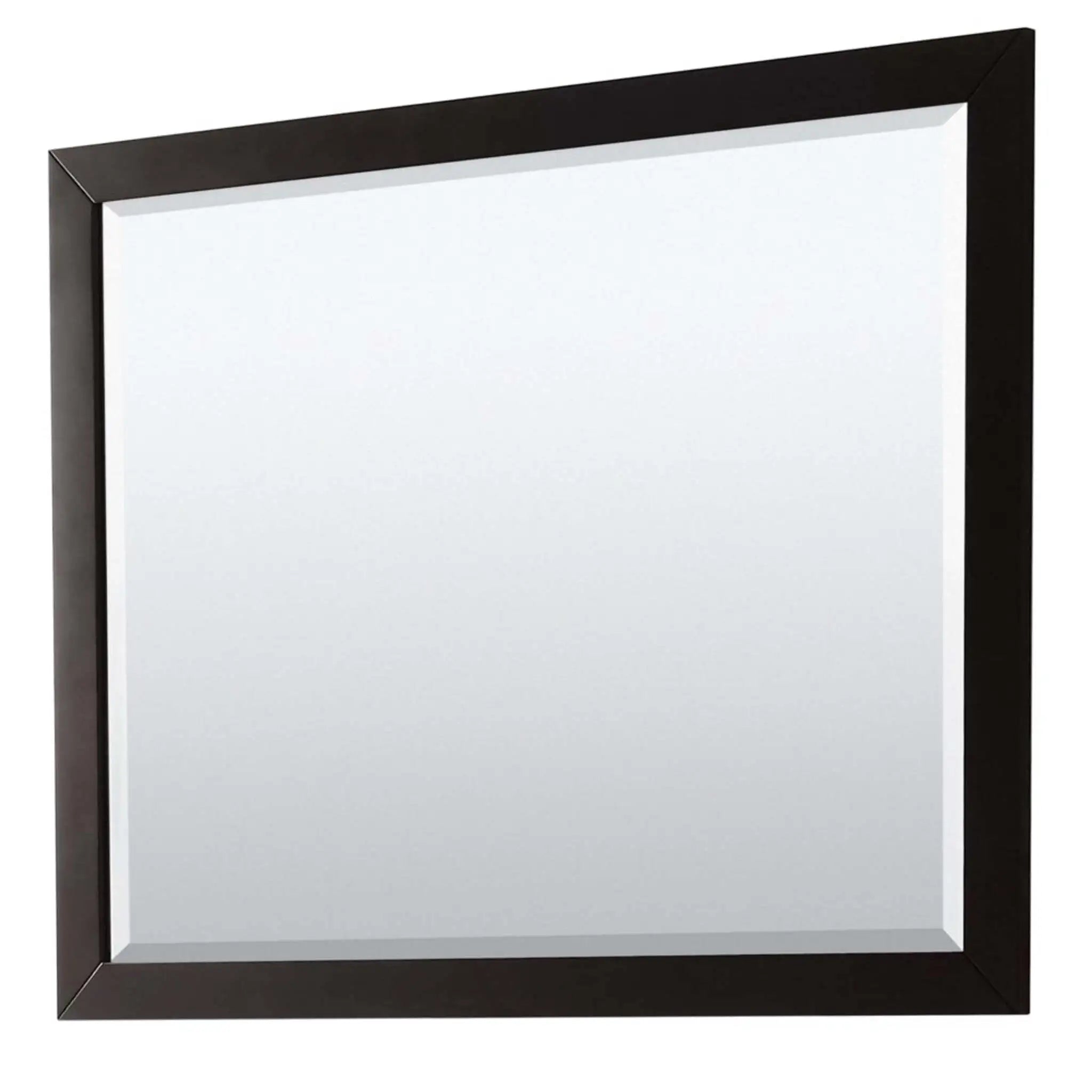 48" Daria Single Bathroom Vanity in Dark Espresso with Polished Chrome Trim & 46" Mirror by Wyndham