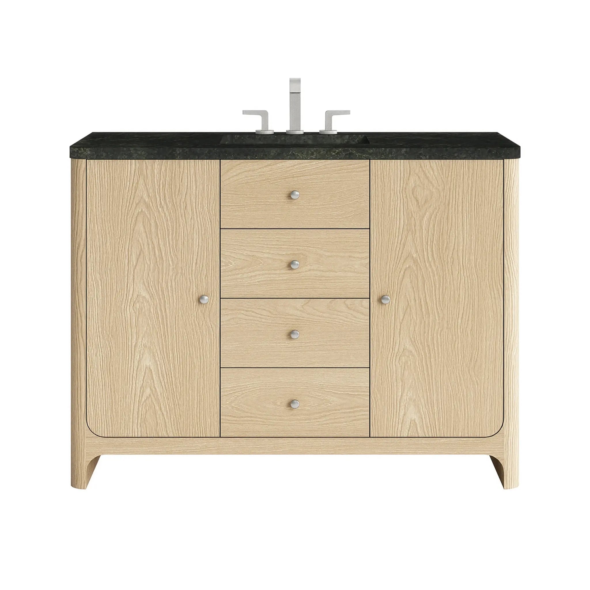 48 Gracyn Single Vanity In Coastal Driftwood Standard Phantome Eclos 8 Widespread 1