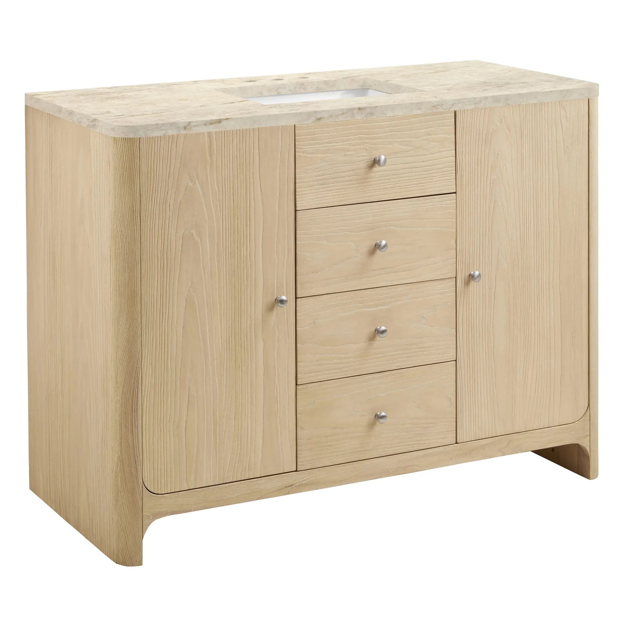 48 Gracyn Single Vanity In Coastal Driftwood Standard Tajnar Eclos 8 Widespread 6