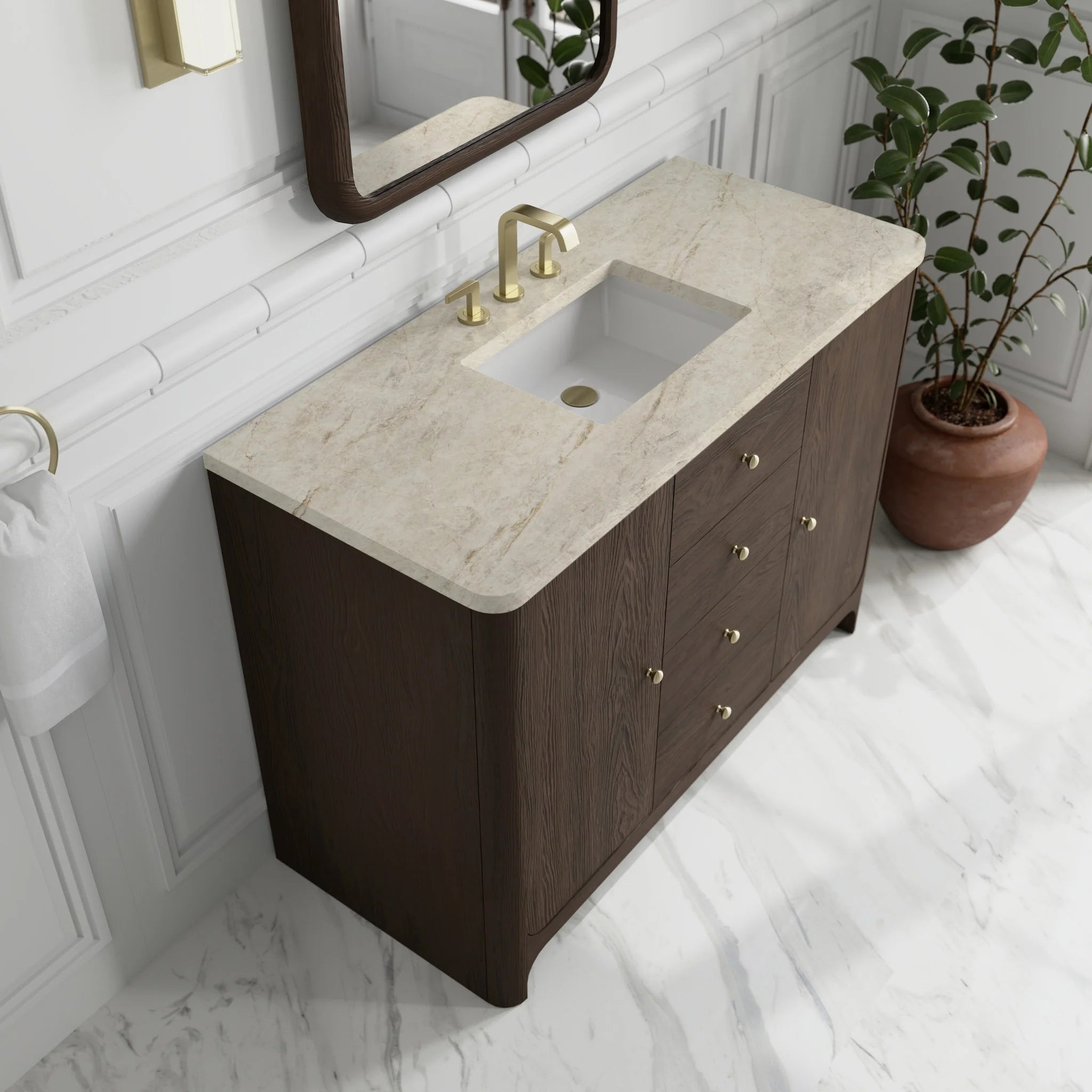 48-gracyn-single-vanity-in-sable-by-james-martin-vanities-tajnar-eclos-zero-silica image 5
