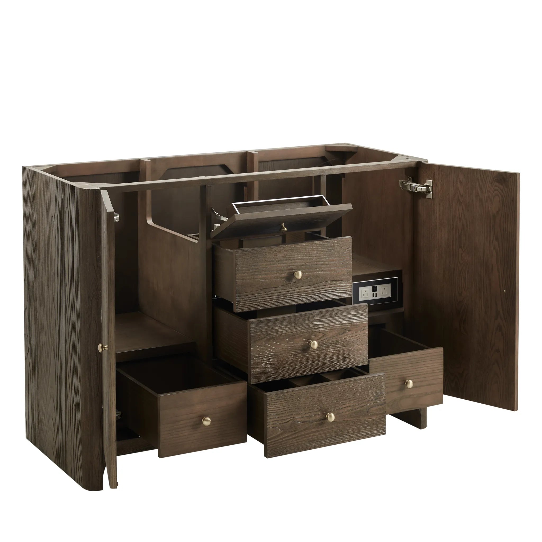 48" Gracyn Single Vanity in Sable-Cabinet Only-Not Available image 2