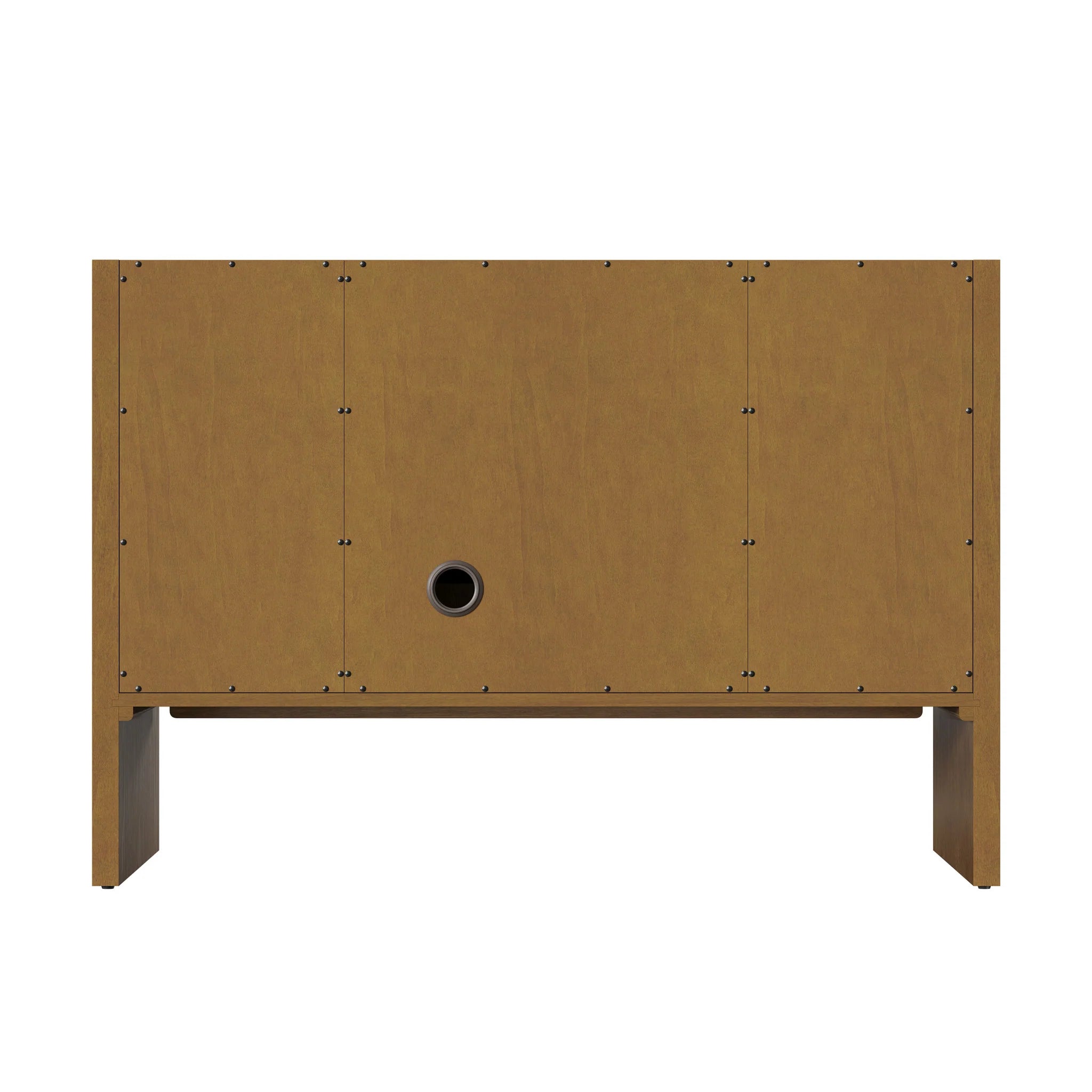 48" Hudson Single Vanity in Honey Oak by James Martin Vanities-Lime Delight Silestone 9