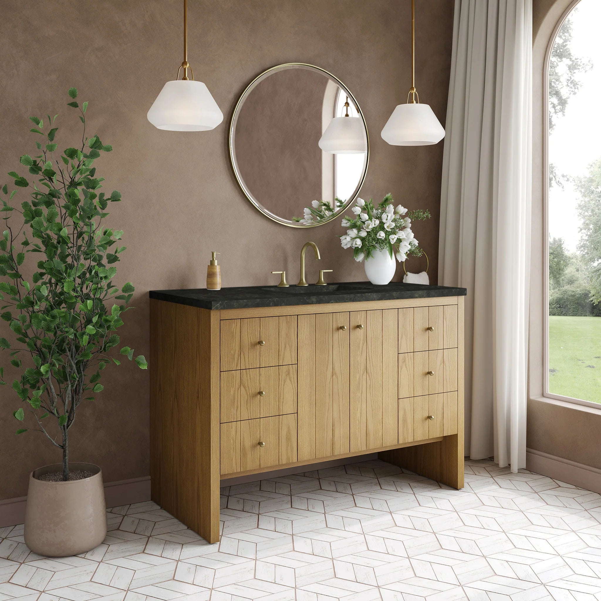 48-hudson-single-vanity-in-light-natural-oak-by-james-martin-vanities-phantome-eclos-zero-silica image 11