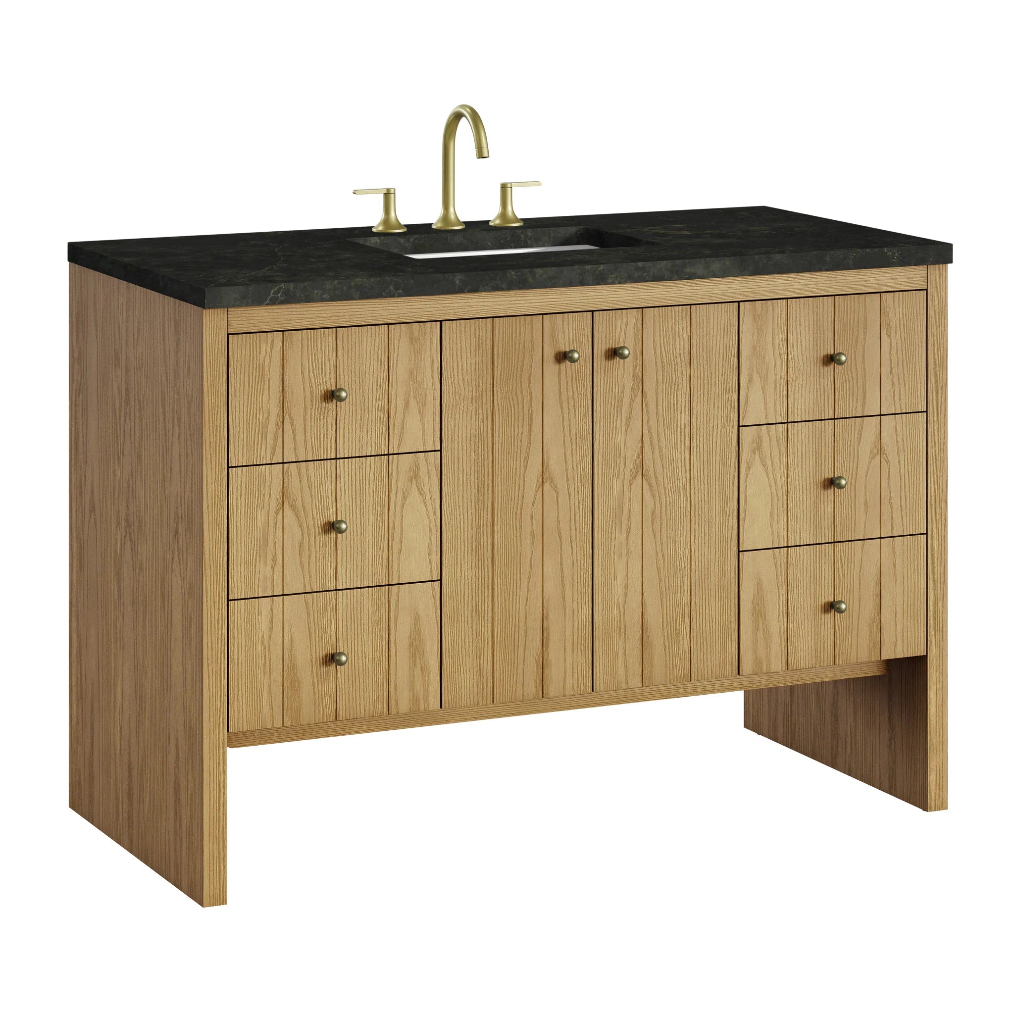 48-hudson-single-vanity-in-light-natural-oak-by-james-martin-vanities-phantome-eclos-zero-silica image 4