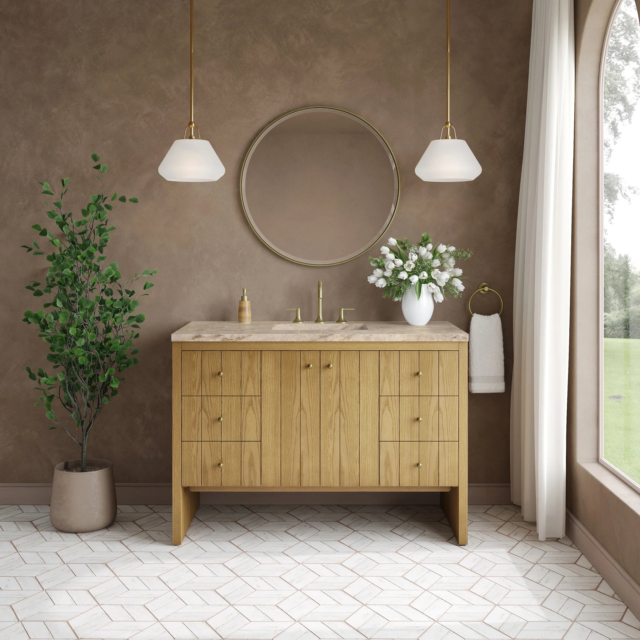 48-hudson-single-vanity-in-light-natural-oak-by-james-martin-vanities-tajnar-eclos-zero-silica image 10