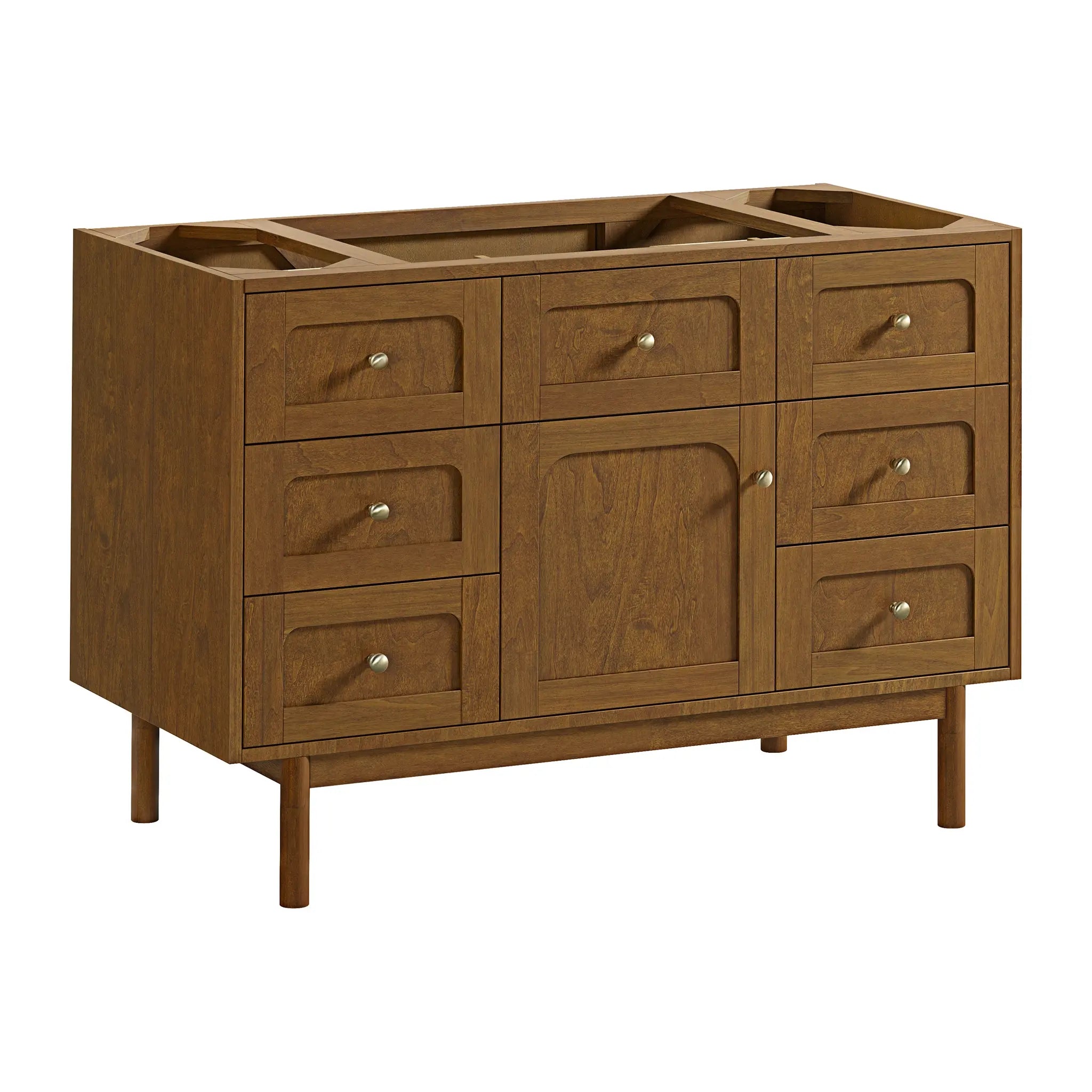 48" Laurent Single Vanity in Honey Oak by James Martin Vanities