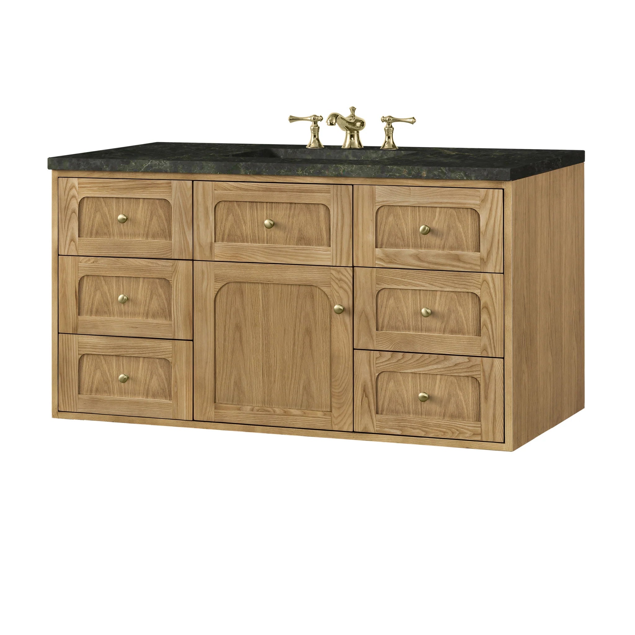 48-laurent-single-vanity-in-light-natural-oak-by-james-martin-vanities-phantome-eclos-zero-silica image 9