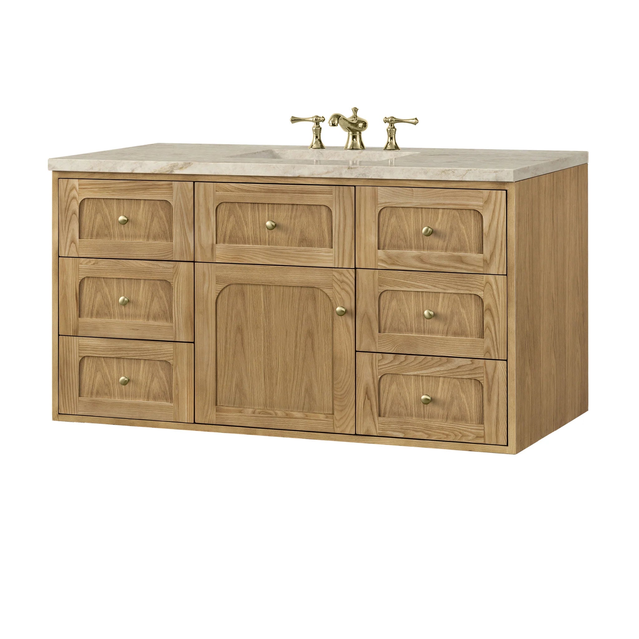48-laurent-single-vanity-in-light-natural-oak-by-james-martin-vanities-tajnar-eclos-zero-silica image 10