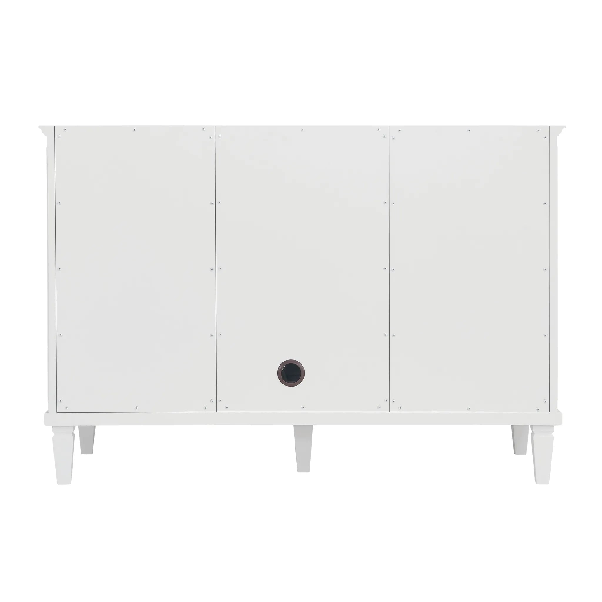 48" Lorelai Single Vanity in Bright White w/FreePower Wireless Charger-Cabinet Only-Not Available image 1