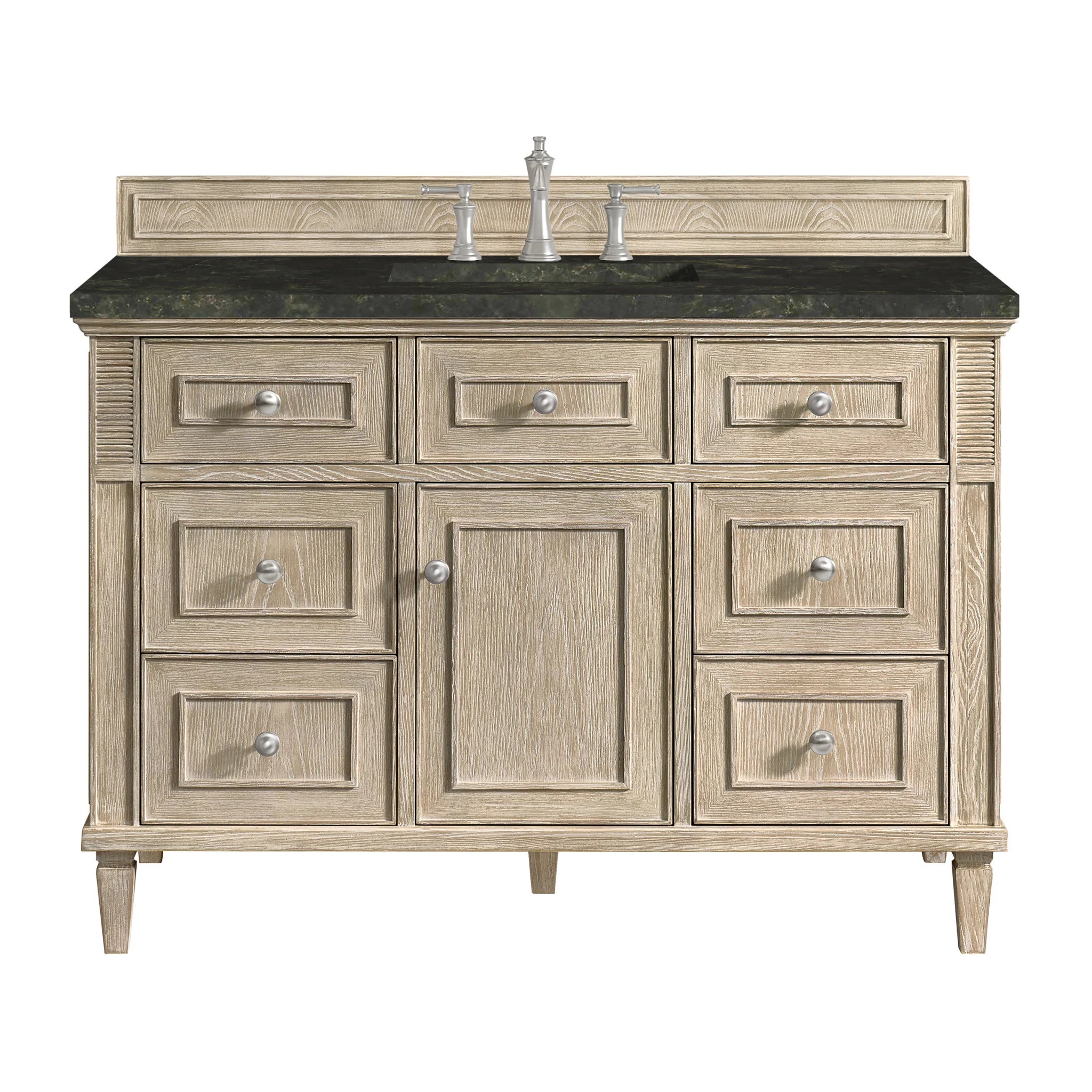 48-lorelai-single-vanity-in-whitewashed-oak-by-james-martin-vanities-phantome-eclos-zero-silica image