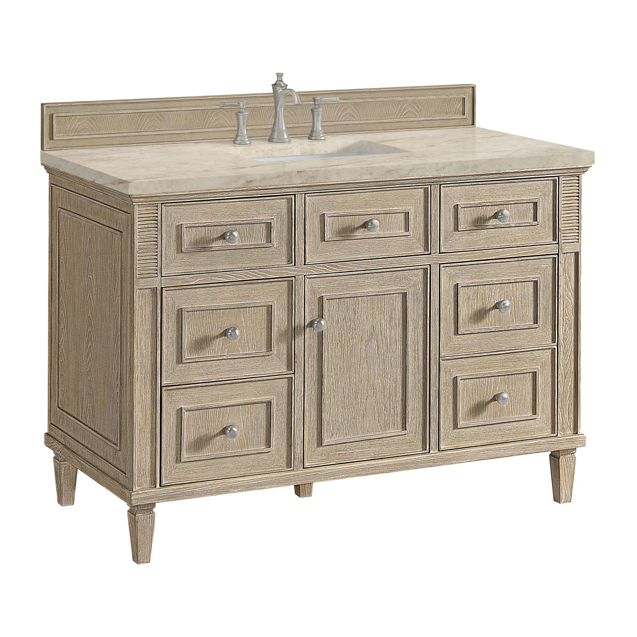 48-lorelai-single-vanity-in-whitewashed-oak-by-james-martin-vanities-tajnar-eclos-zero-silica image 4
