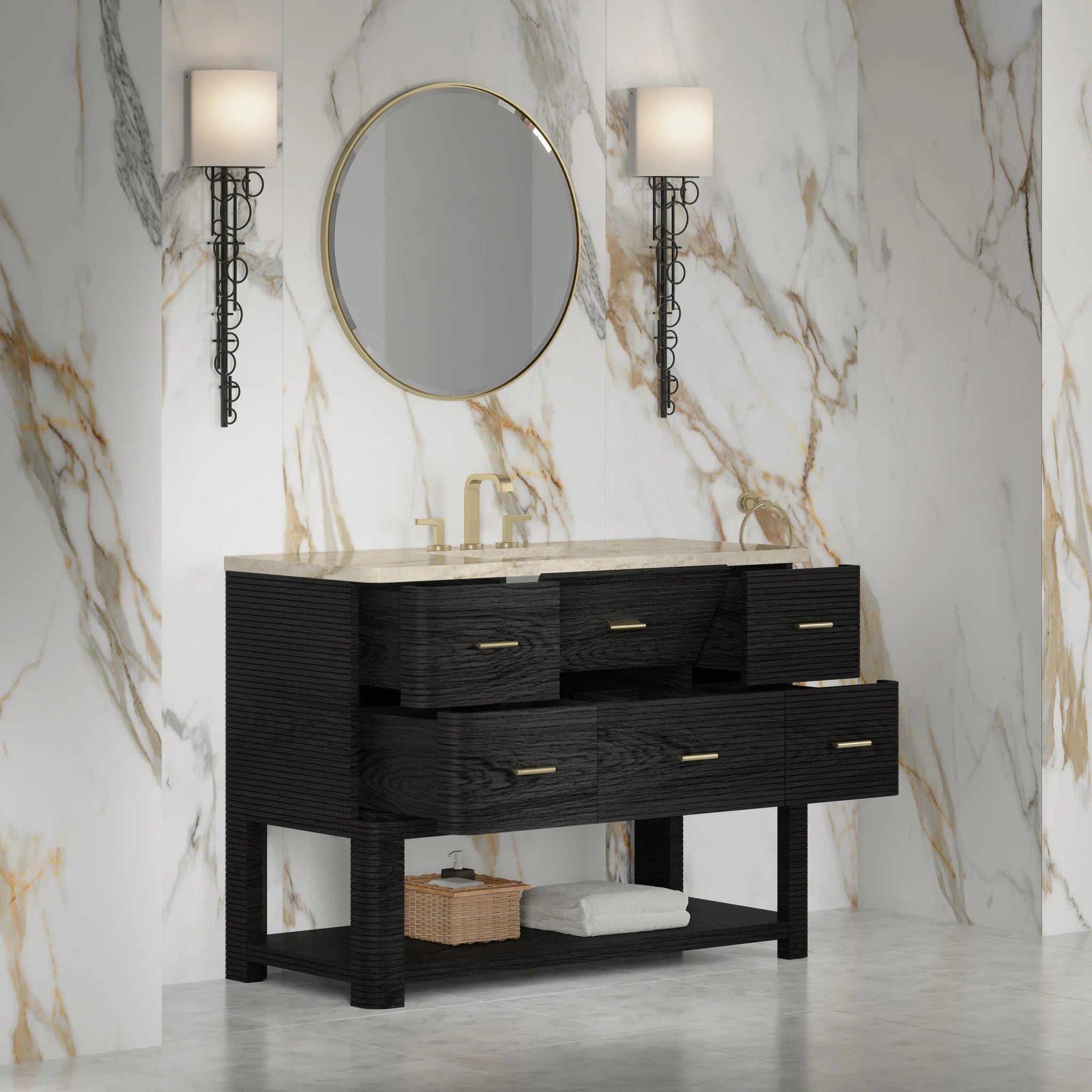 48-lucian-single-vanity-in-carbon-oak-by-james-martin-vanities-tajnar-eclos-zero-silica image 4