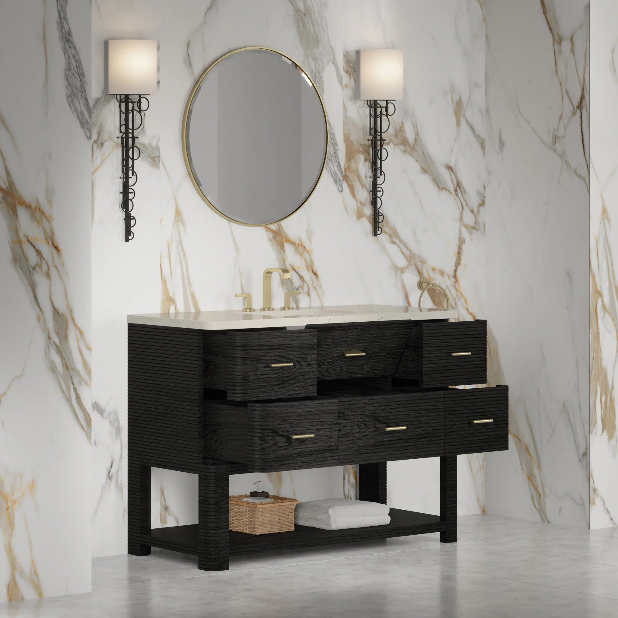 48-lucian-single-vanity-in-carbon-oak-w-3-cm-victorian-silver-silestone-top-w-freepower-wireless-charger-by-james-martin-vanities-d704-v48-cbo-fvsl-siberian-silestone image 6