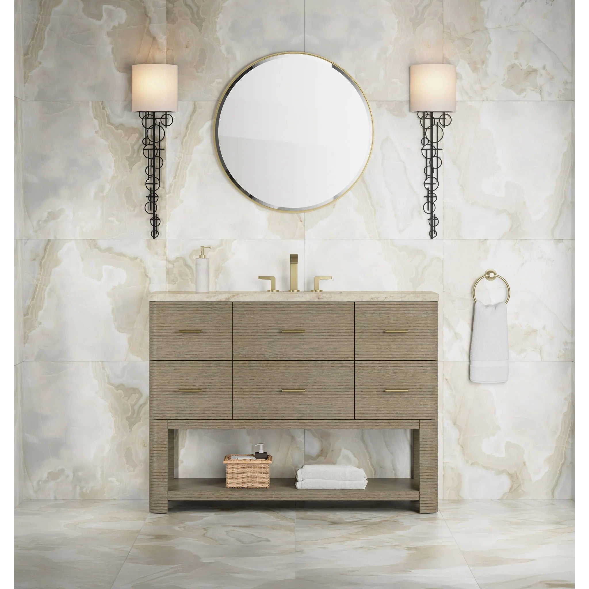 48-lucian-single-vanity-in-pebble-oak-w-3-cm-victorian-silver-silestone-top-w-freepower-wireless-charger-by-james-martin-vanities-d704-v48-pbo-fvsl-tajnar-eclos-zero-silica image 4