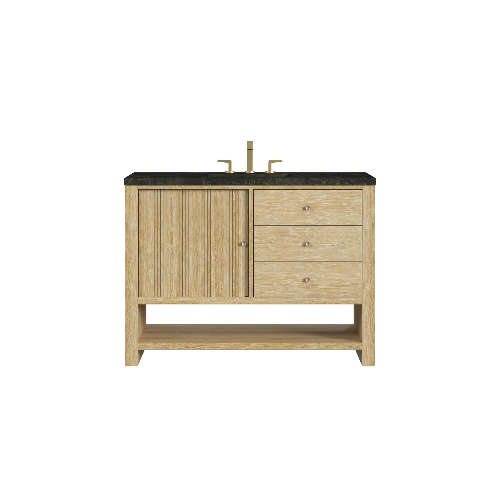 48-marigot-single-vanity-in-sunwashed-oak-by-james-martin-vanities-phantome-eclos-zero-silica image