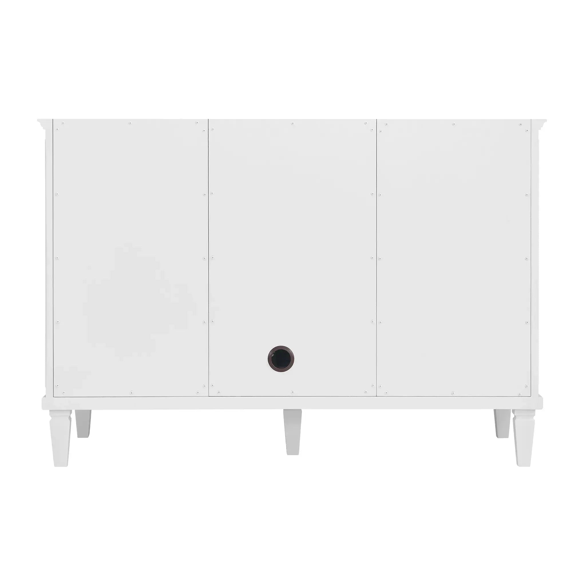 48" Myrrin Single Vanity in Bright White-Lime Delight Silestone-8" Widespread image 8