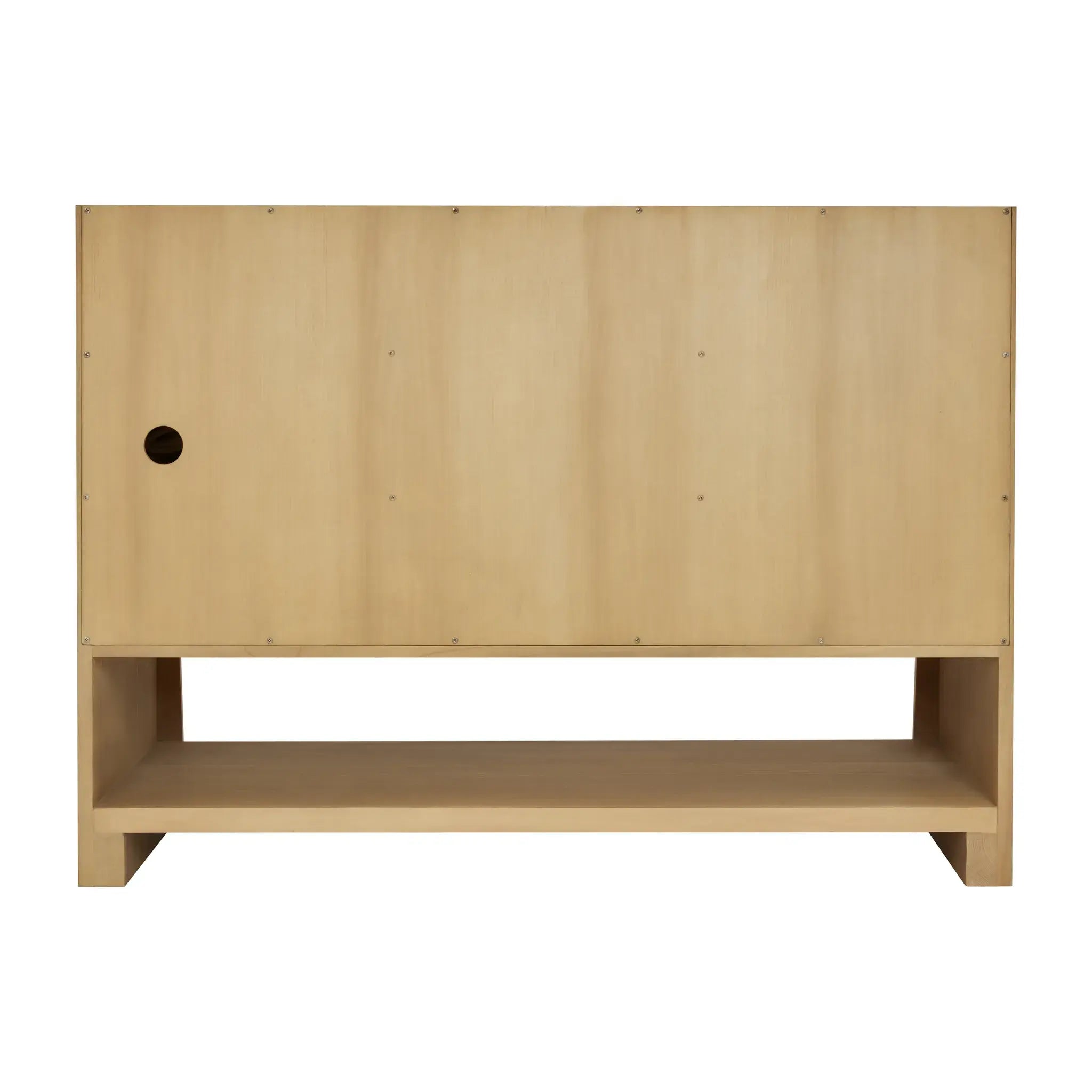 48" Solene Single Vanity in Seaside Oak-Lime Delight Silestone-8" Widespread image 8