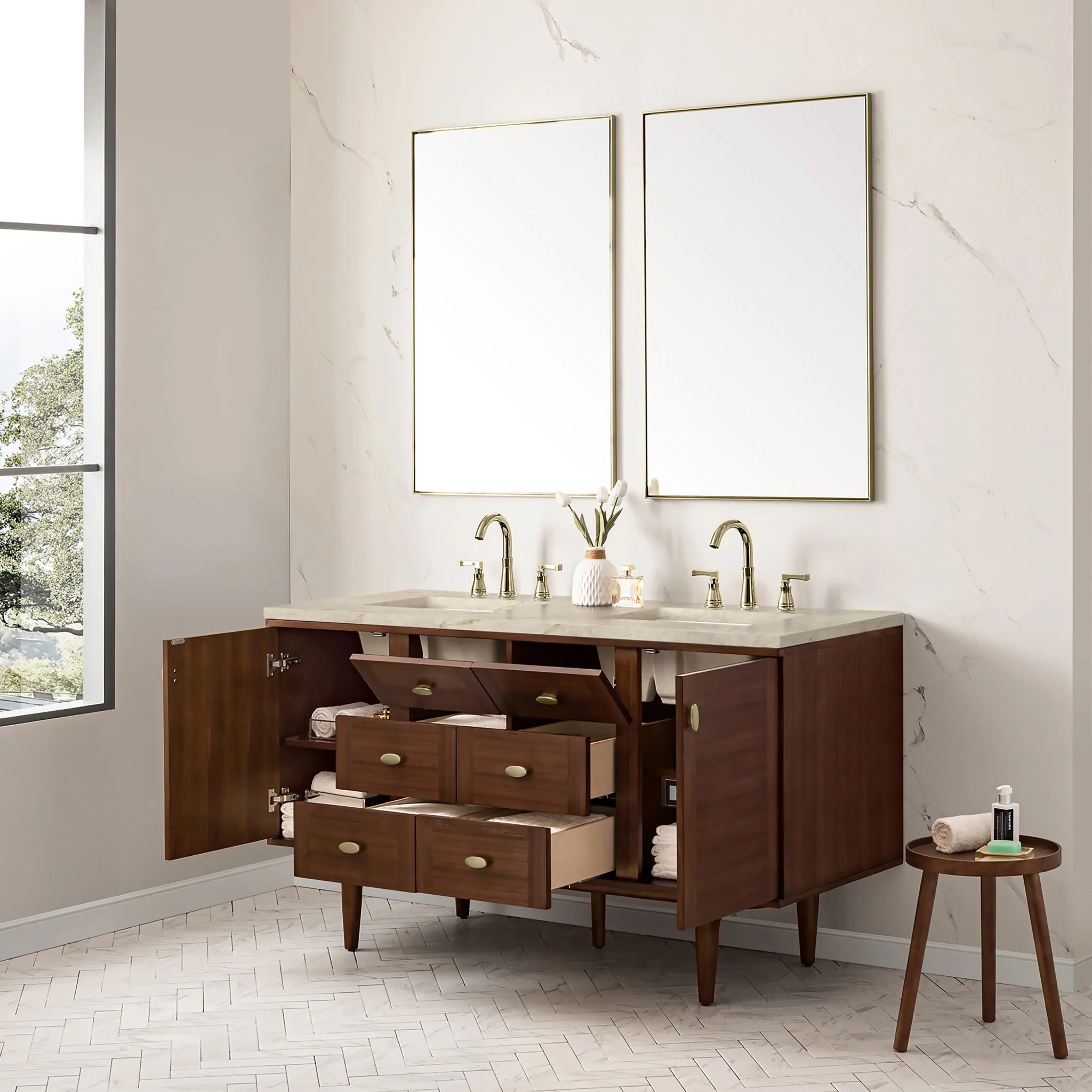 60-amberly-double-vanity-in-mid-century-walnut-w-freepower-wireless-charger-by-james-martin-vanities-tajnar-eclos-zero-silica image 22
