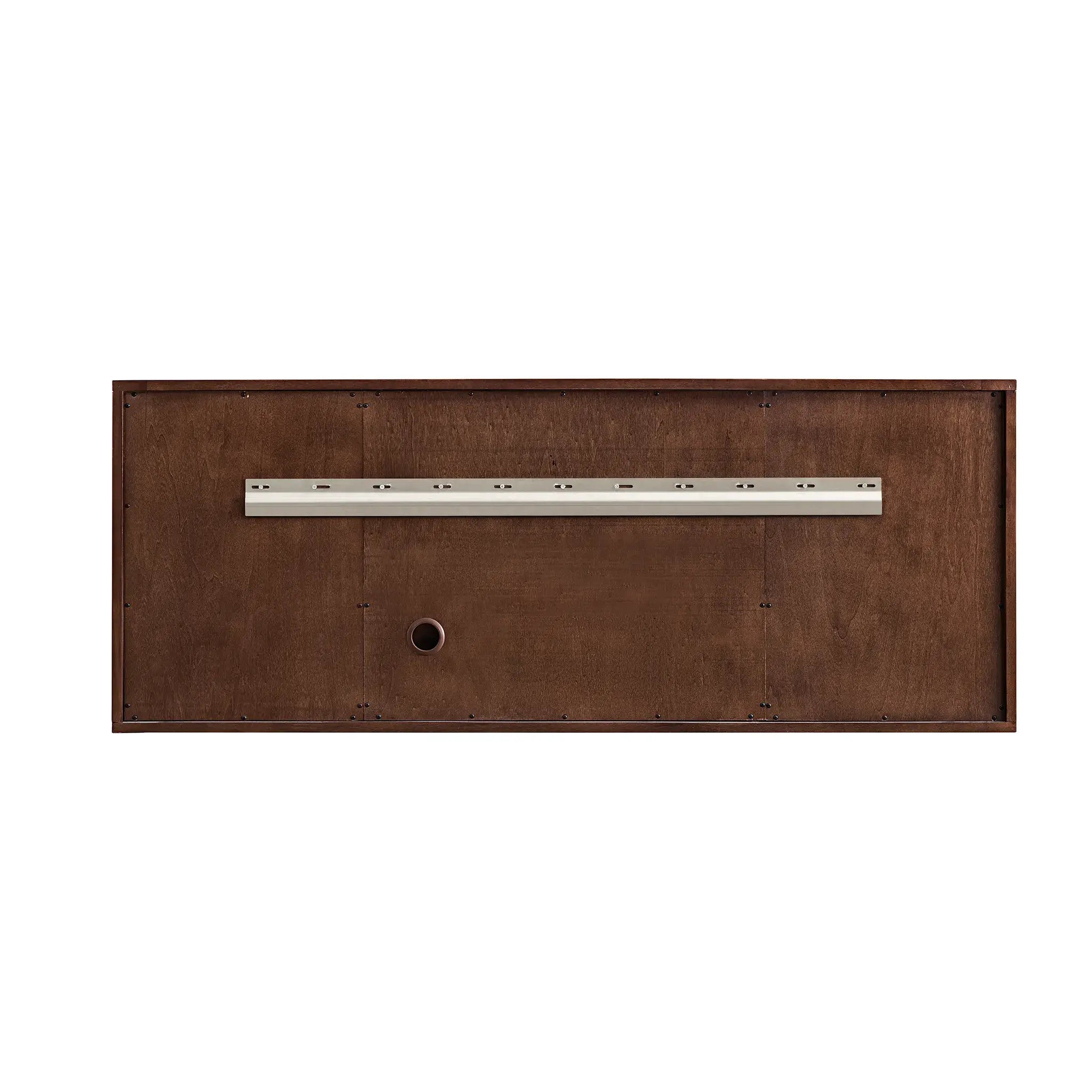 60" Amberly Single Vanity in Mid-Century Walnut w/FreePower Wireless Charger-Cabinet Only-Not Available image 6