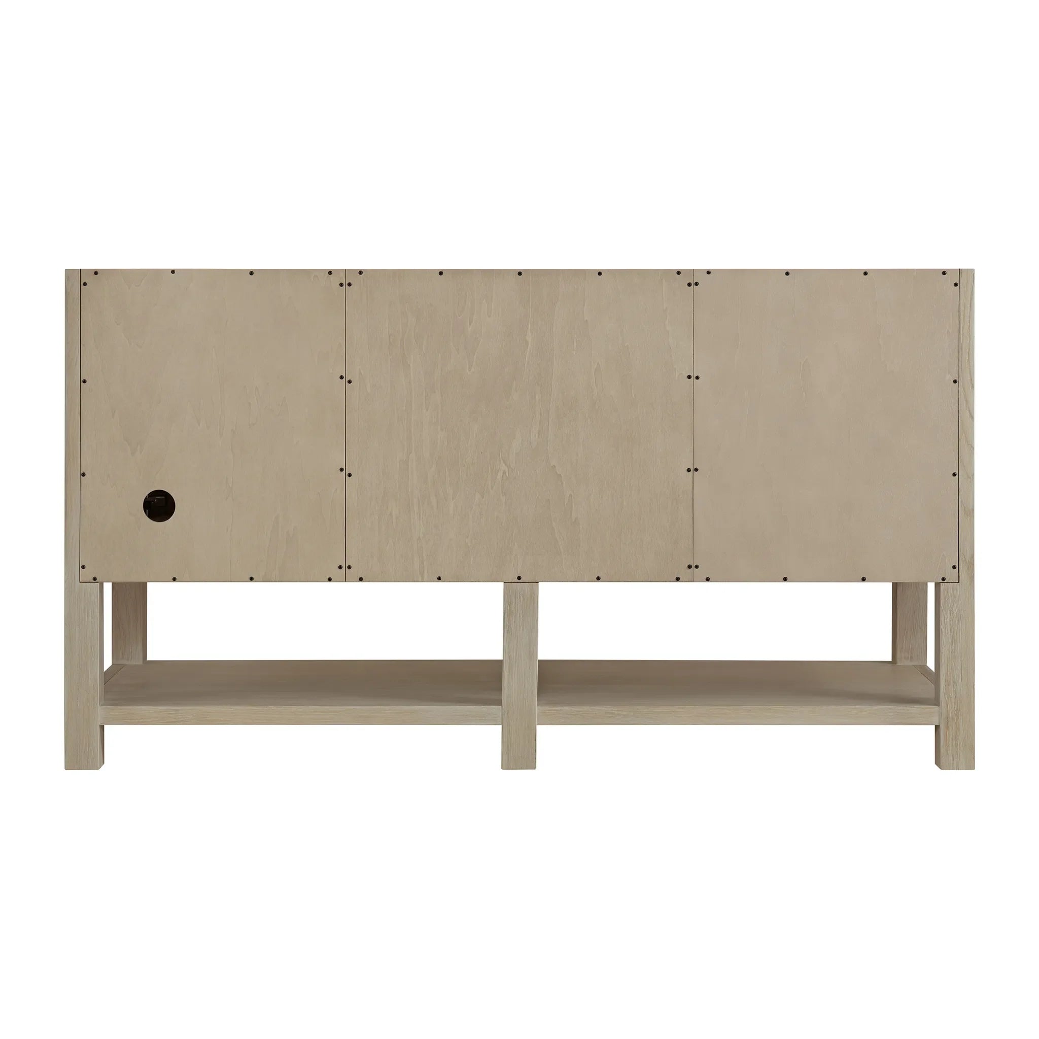 60" Breckenridge Double Vanity in Whitewashed Oak-Cabinet Only-Not Available image 3