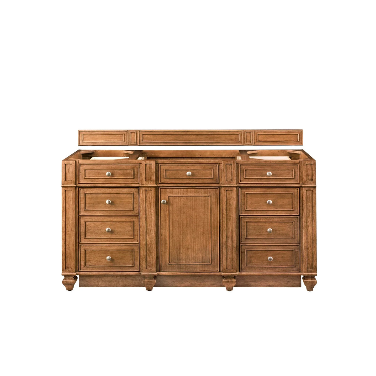 60" Bristol Single Vanity in Saddle Brown by James Martin Vanities