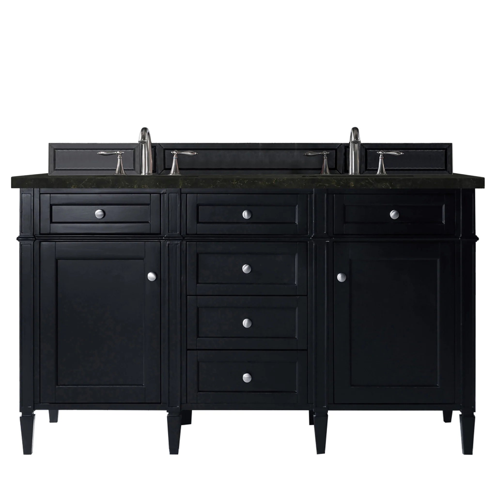 60-brittany-double-vanity-in-black-onyx-by-james-martin-vanities-phantome-eclos-zero-silica image