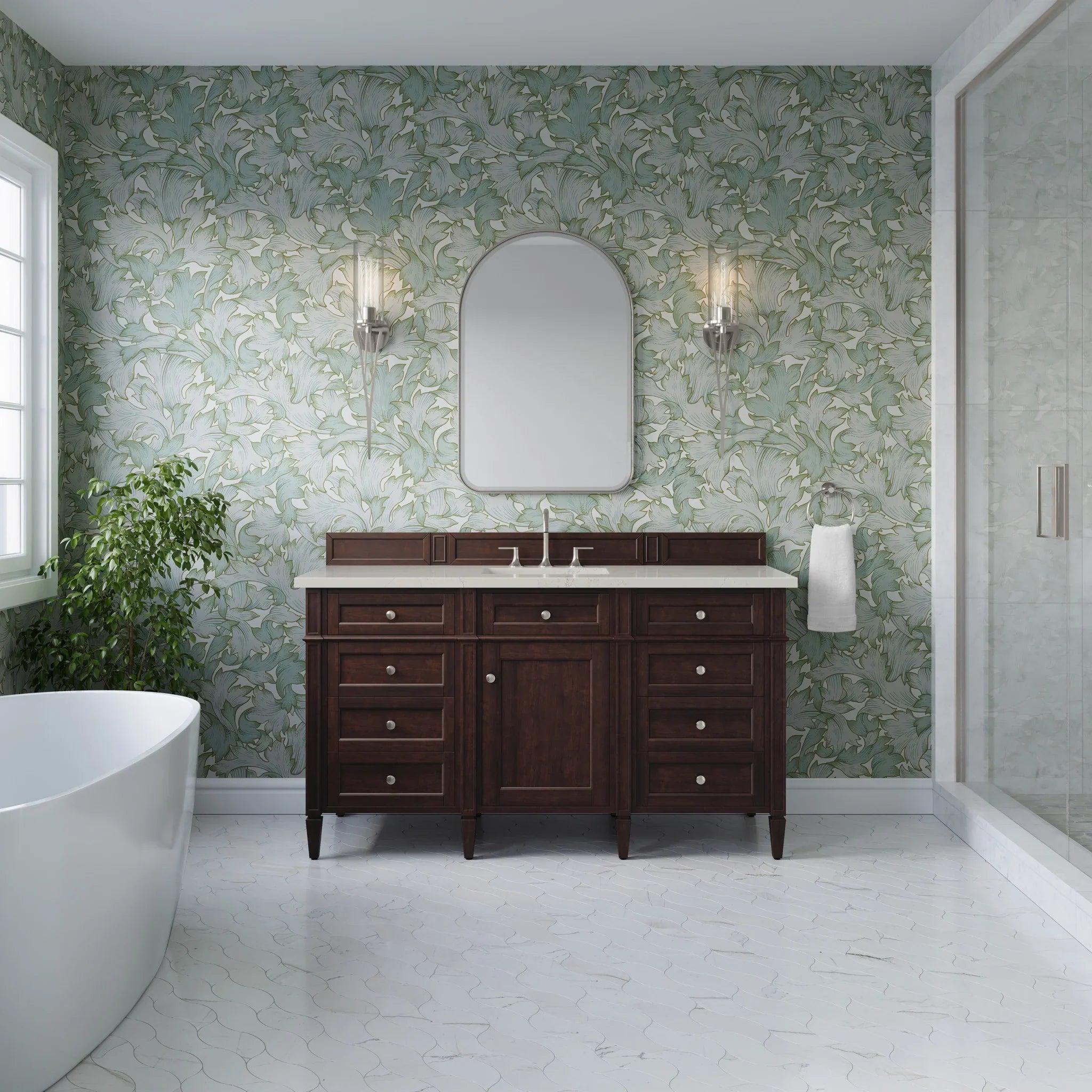 60-brittany-single-vanity-in-burnished-mahogany-w-freepower-wireless-charger-by-james-martin-vanities-siberian-silestone image 4