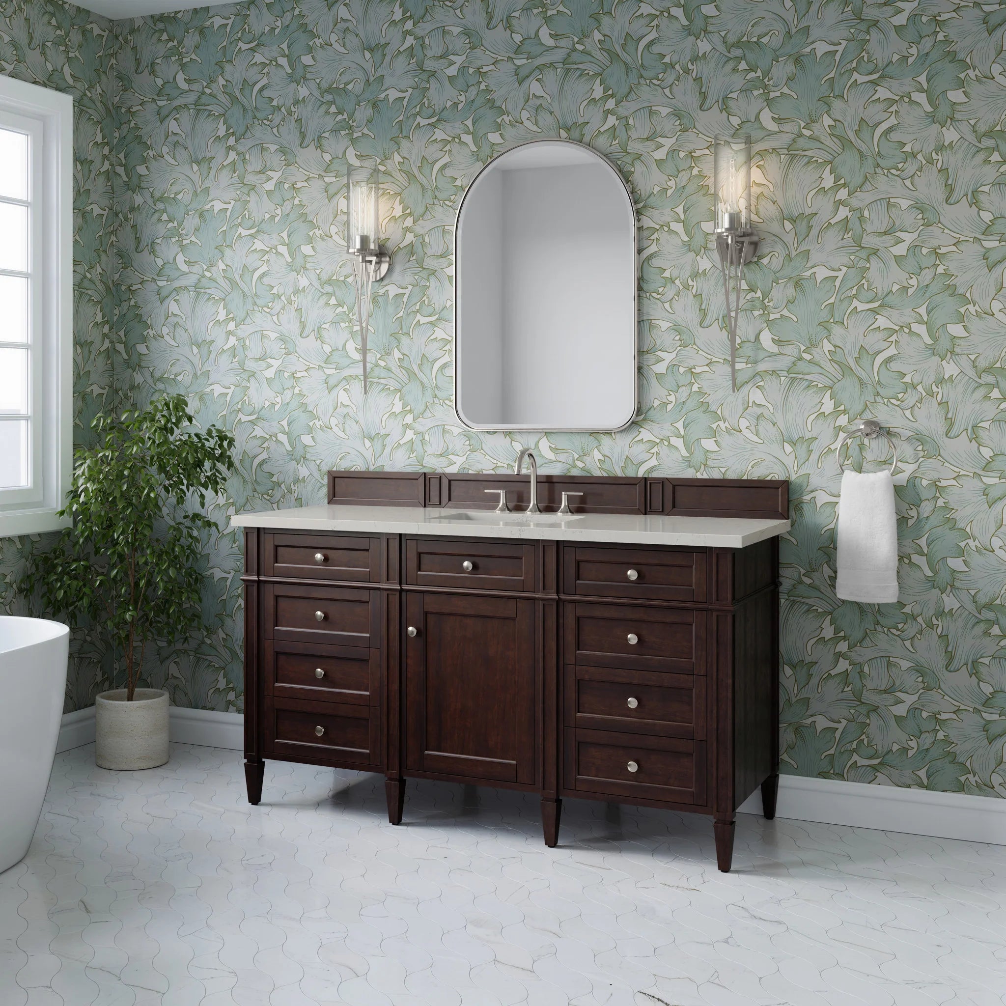 60-brittany-single-vanity-in-burnished-mahogany-w-freepower-wireless-charger-by-james-martin-vanities-siberian-silestone image 5