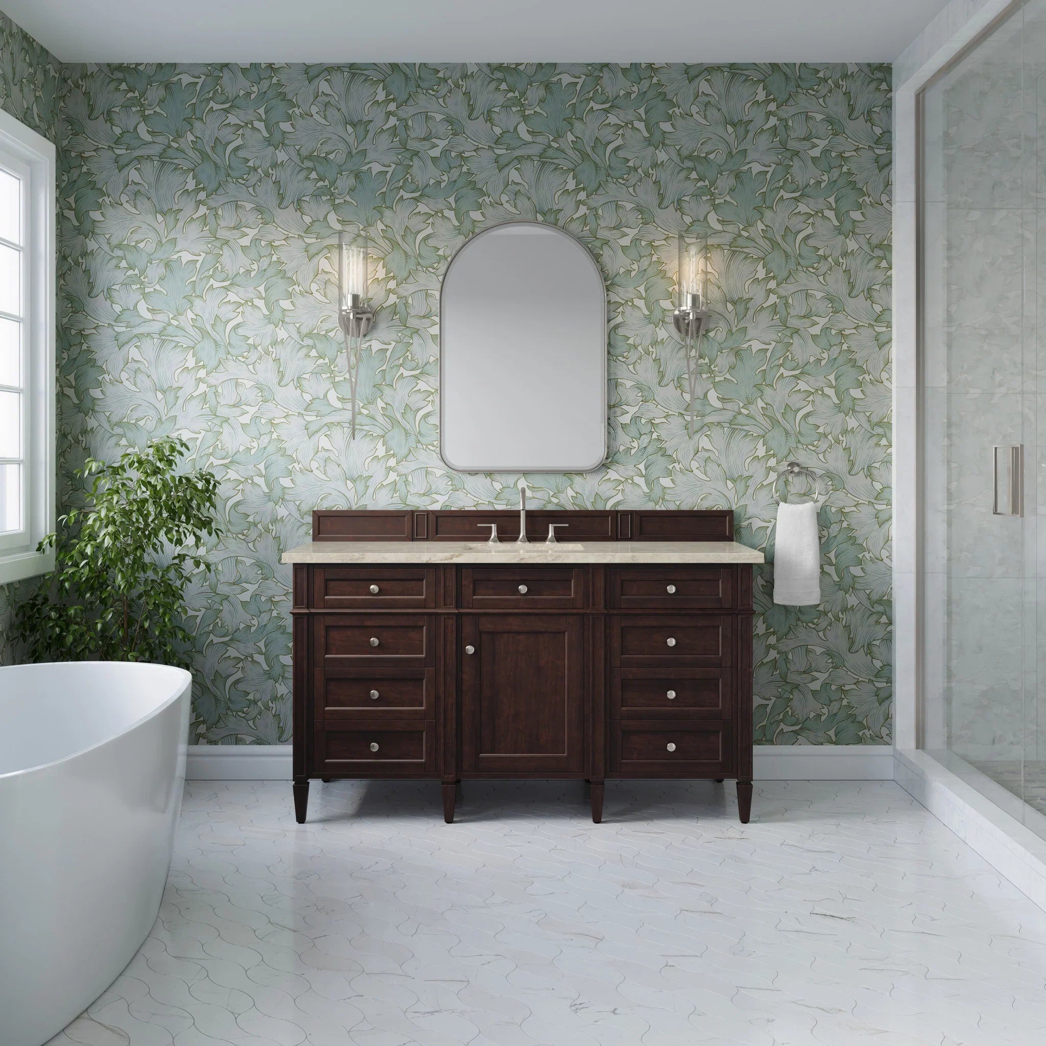 60-brittany-single-vanity-in-burnished-mahogany-w-freepower-wireless-charger-by-james-martin-vanities-tajnar-eclos-zero-silica image 4