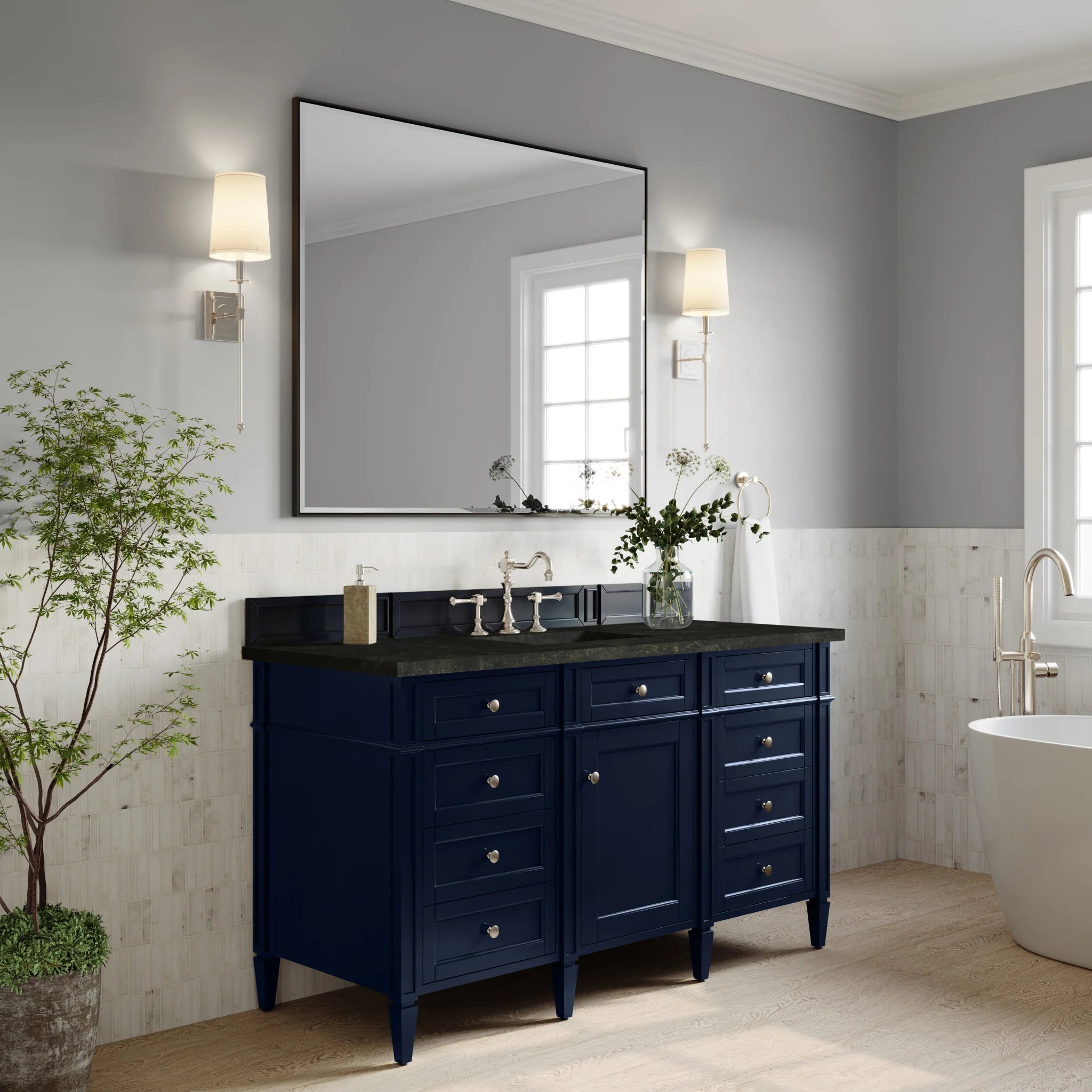 60-brittany-single-vanity-in-victory-blue-by-james-martin-vanities-phantome-eclos-zero-silica image 3