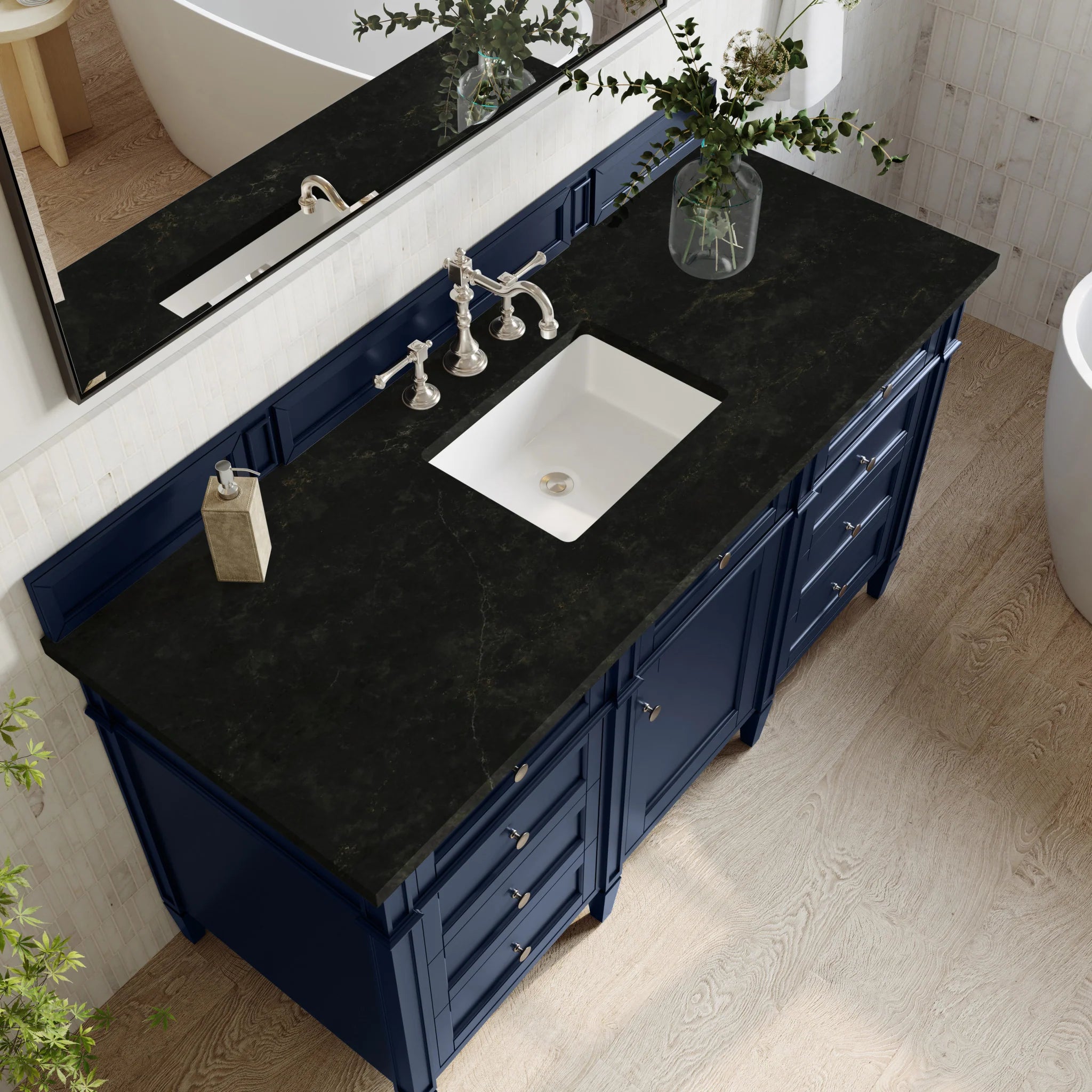 60-brittany-single-vanity-in-victory-blue-by-james-martin-vanities-phantome-eclos-zero-silica image 5