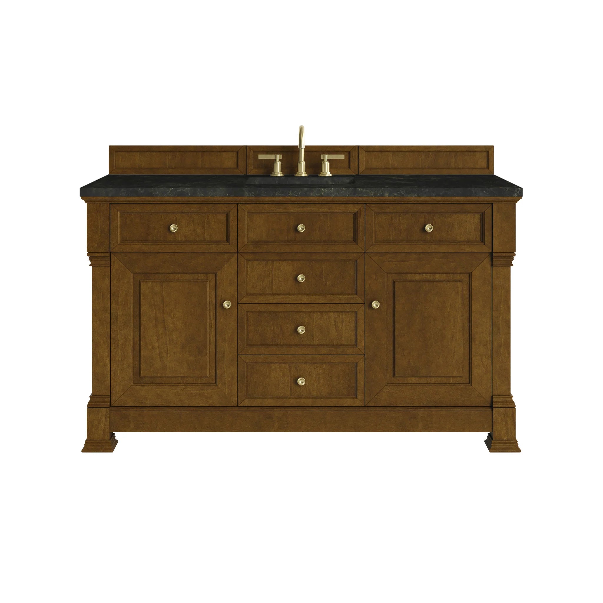 60-brookfield-single-vanity-in-honey-oak-by-james-martin-vanities-phantome-eclos-zero-silica image