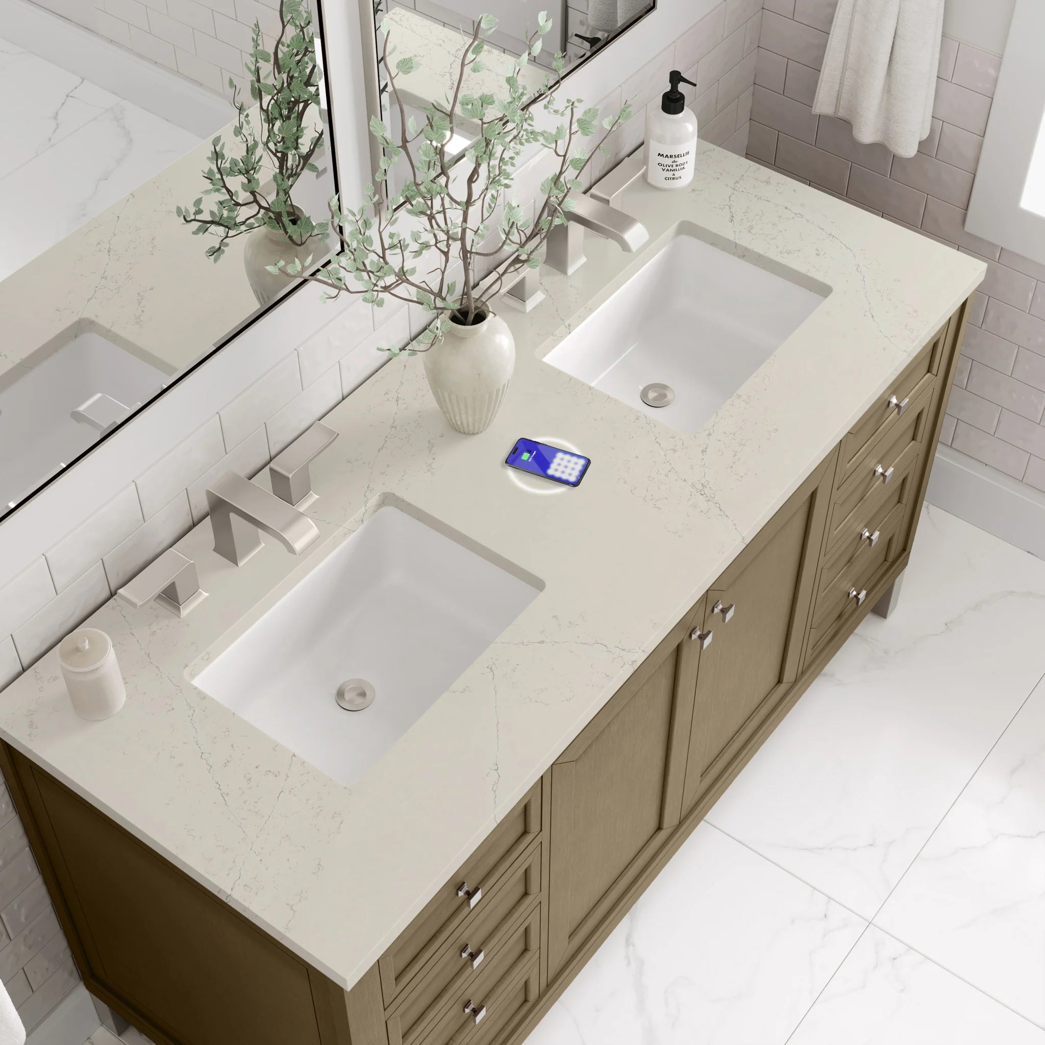 60-chicago-double-vanity-in-walnut-whisper-w-freepower-wireless-charger-by-james-martin-vanities-siberian-silestone image 21
