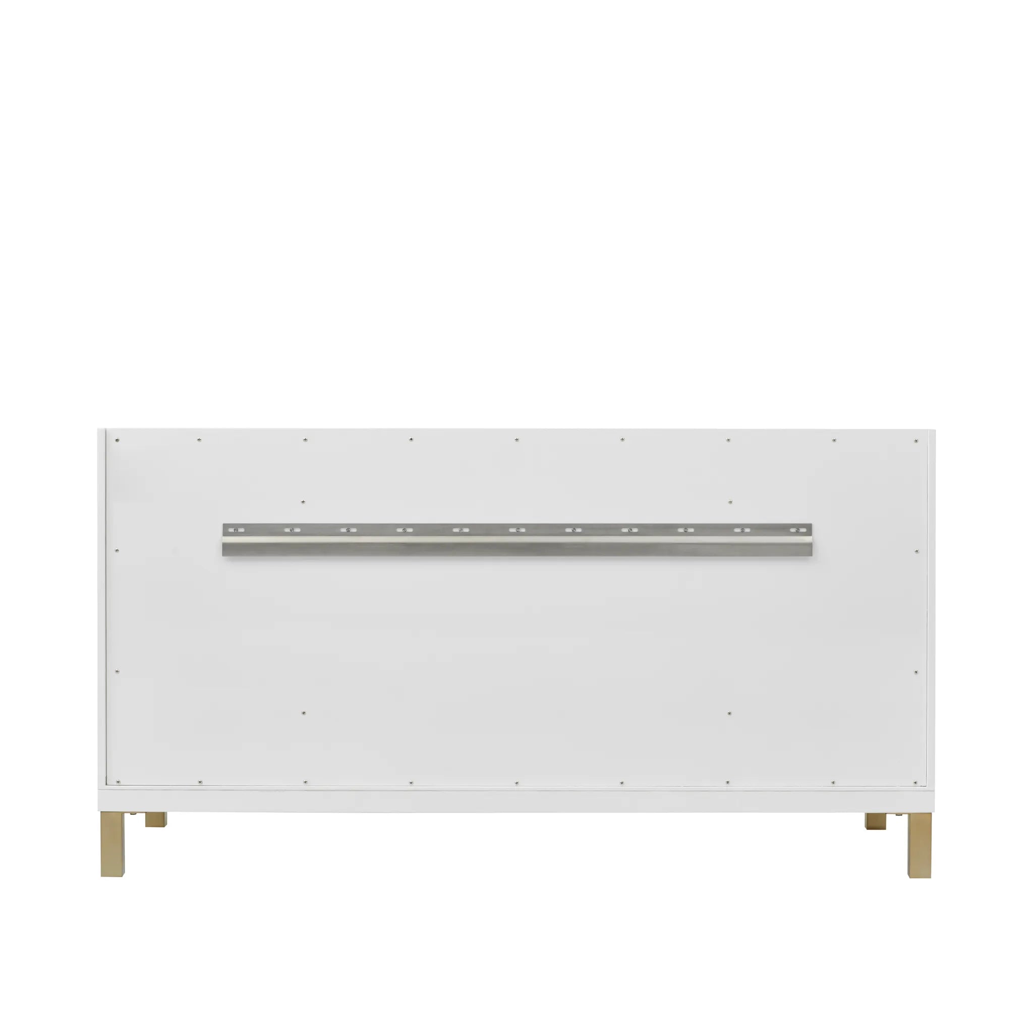 60" Chicago Single Vanity in Glossy White-Cabinet Only-Not Available image 6