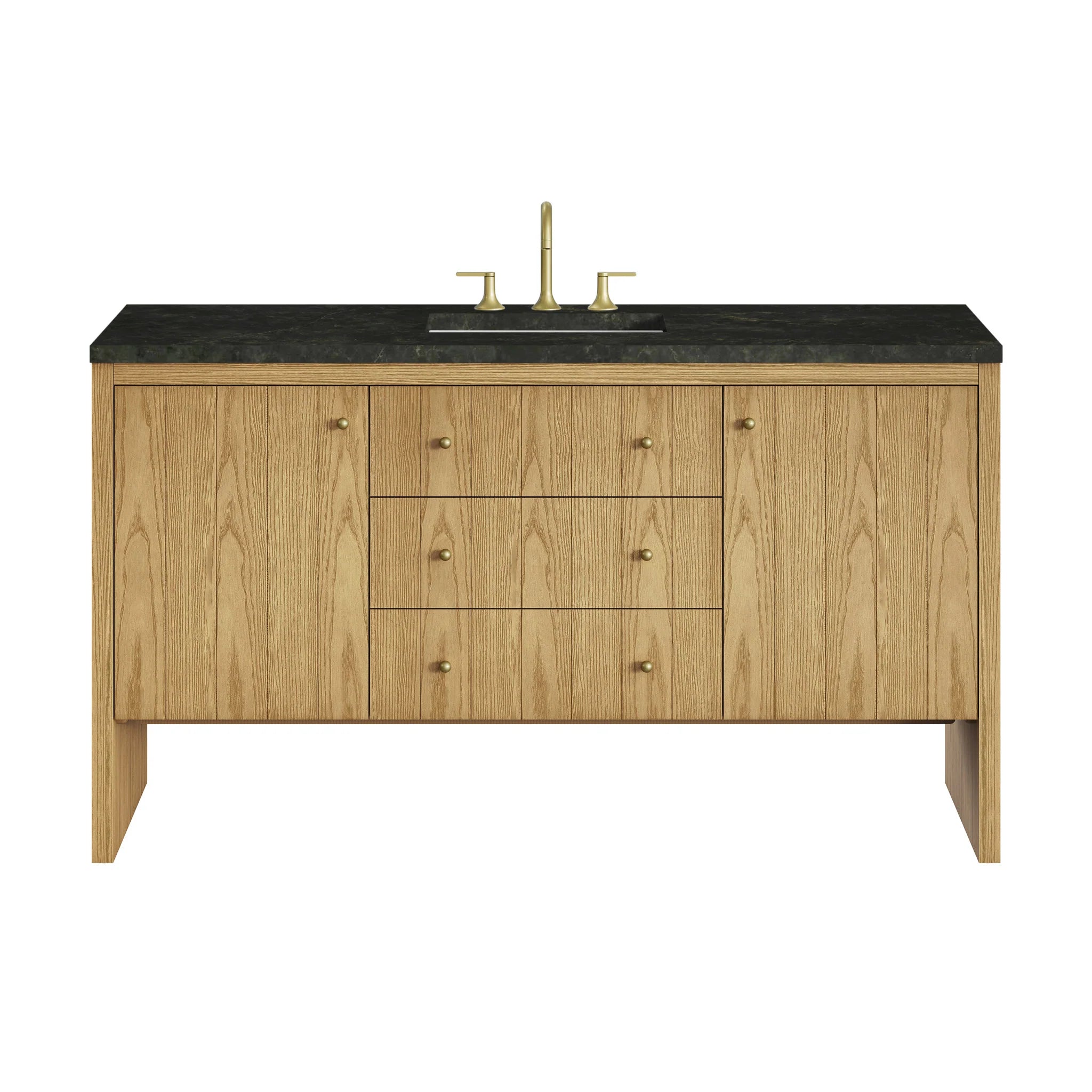 60-hudson-single-vanity-in-light-natural-oak-by-james-martin-vanities-phantome-eclos-zero-silica image