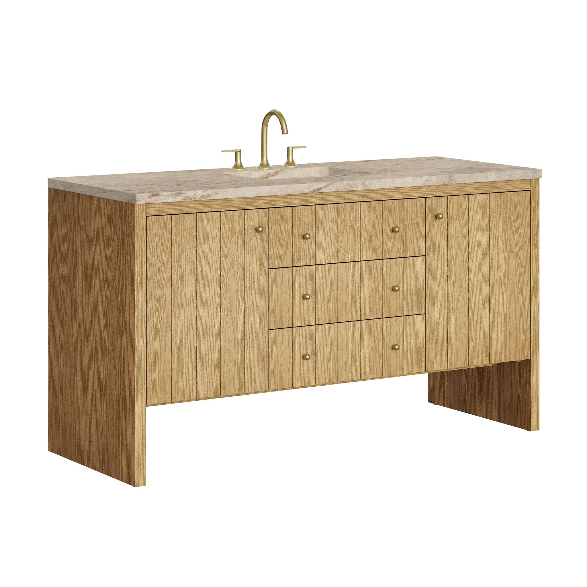60-hudson-single-vanity-in-light-natural-oak-by-james-martin-vanities-tajnar-eclos-zero-silica image 4