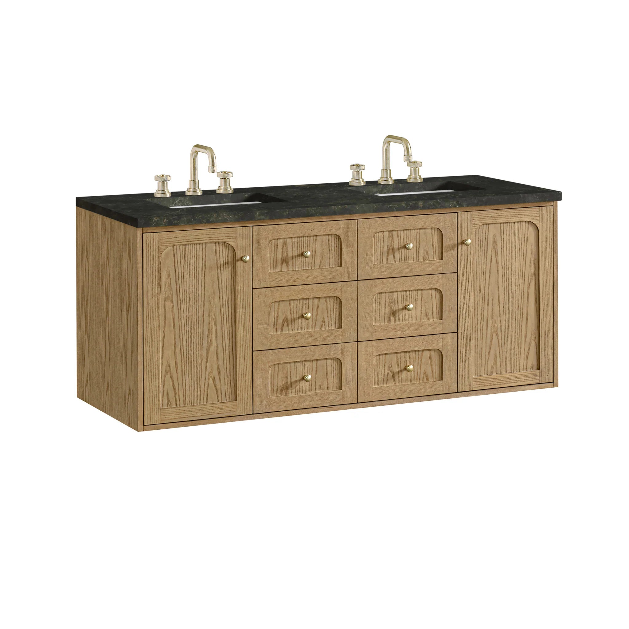 60-laurent-double-vanity-in-light-natural-oak-by-james-martin-vanities-phantome-eclos-zero-silica image 6