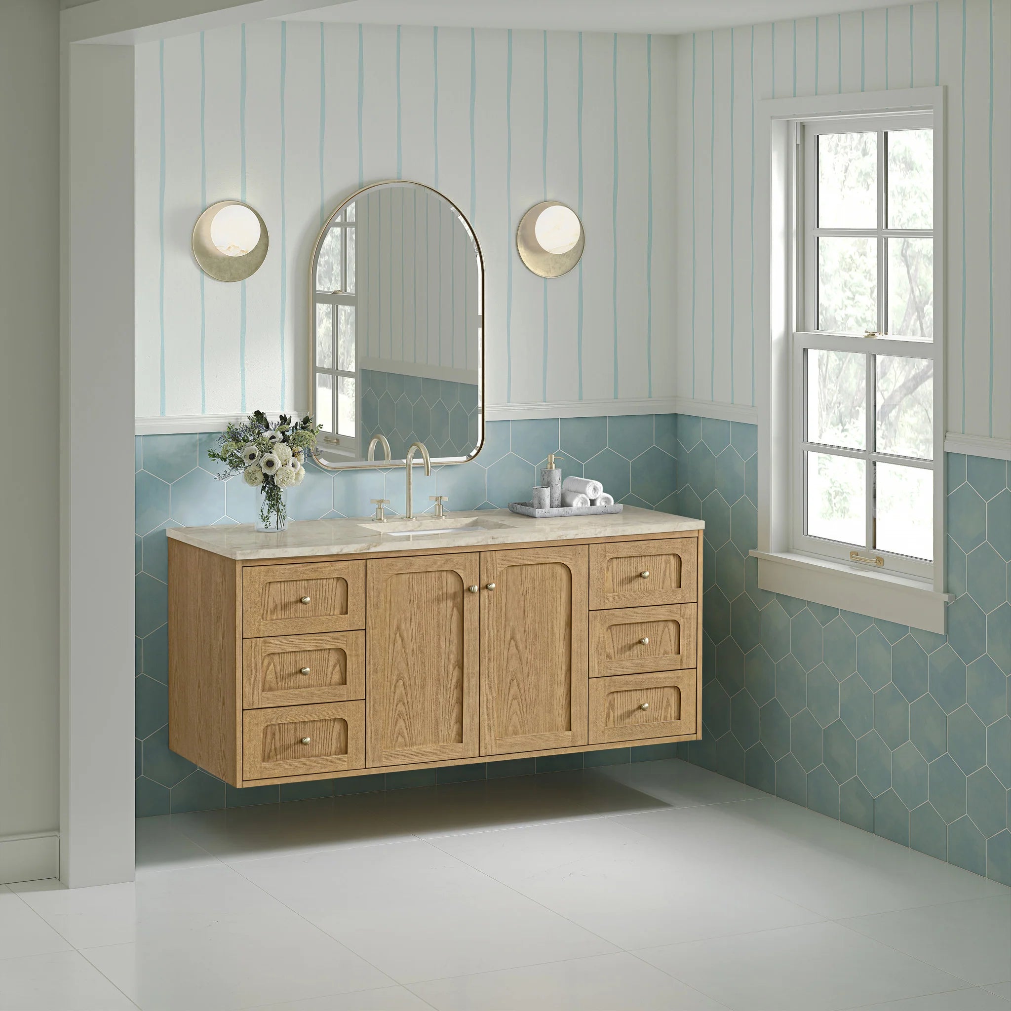 60-laurent-single-vanity-in-light-natural-oak-by-james-martin-vanities-tajnar-eclos-zero-silica image 14