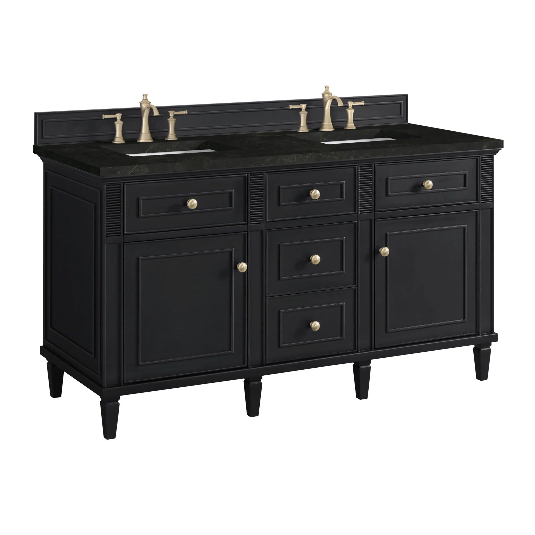 60-lorelai-double-vanity-in-black-onyx-by-james-martin-vanities-phantome-eclos-zero-silica image 4