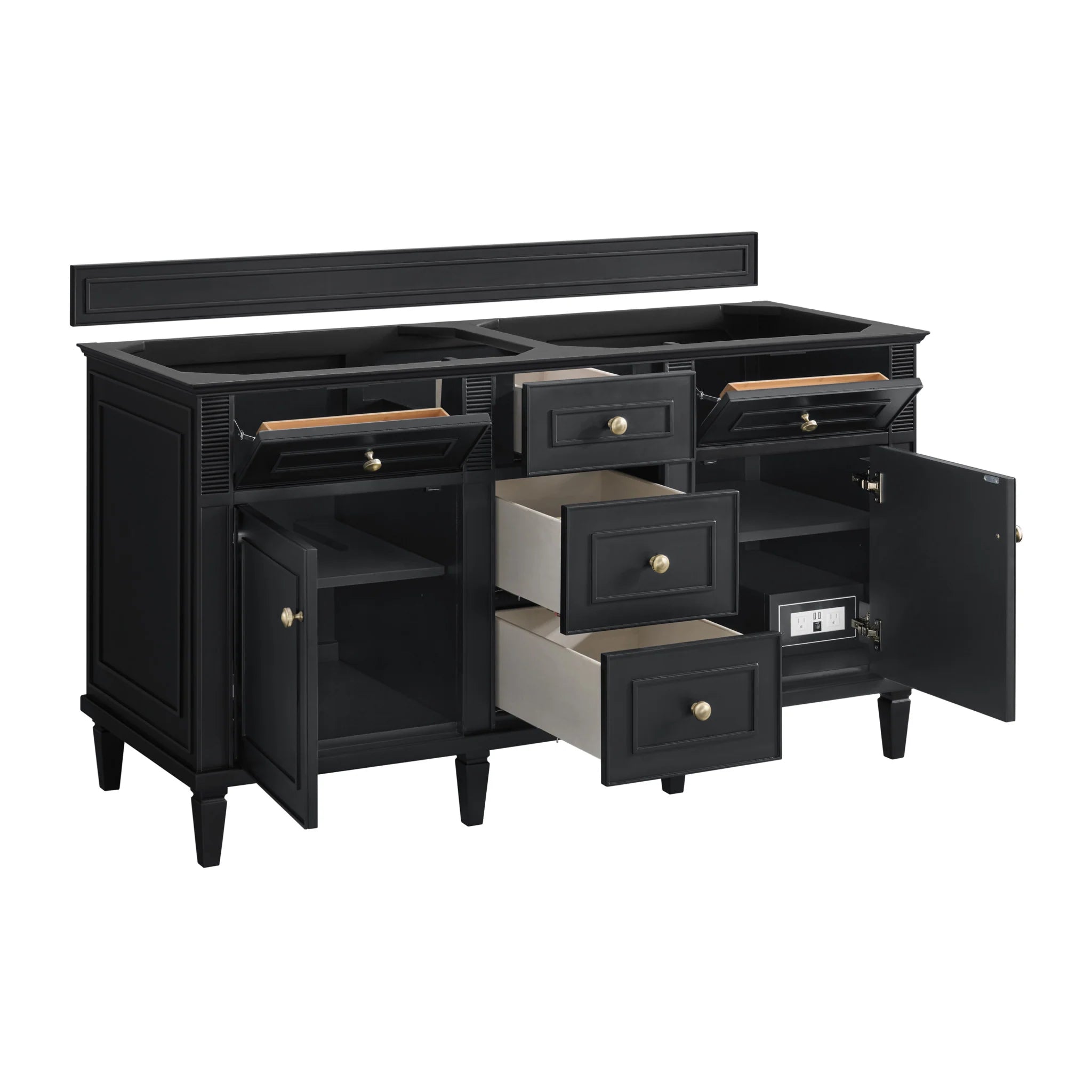 60-lorelai-double-vanity-in-black-onyx-w-freepower-wireless-charger-by-james-martin-vanities-tajnar-eclos-zero-silica image 1