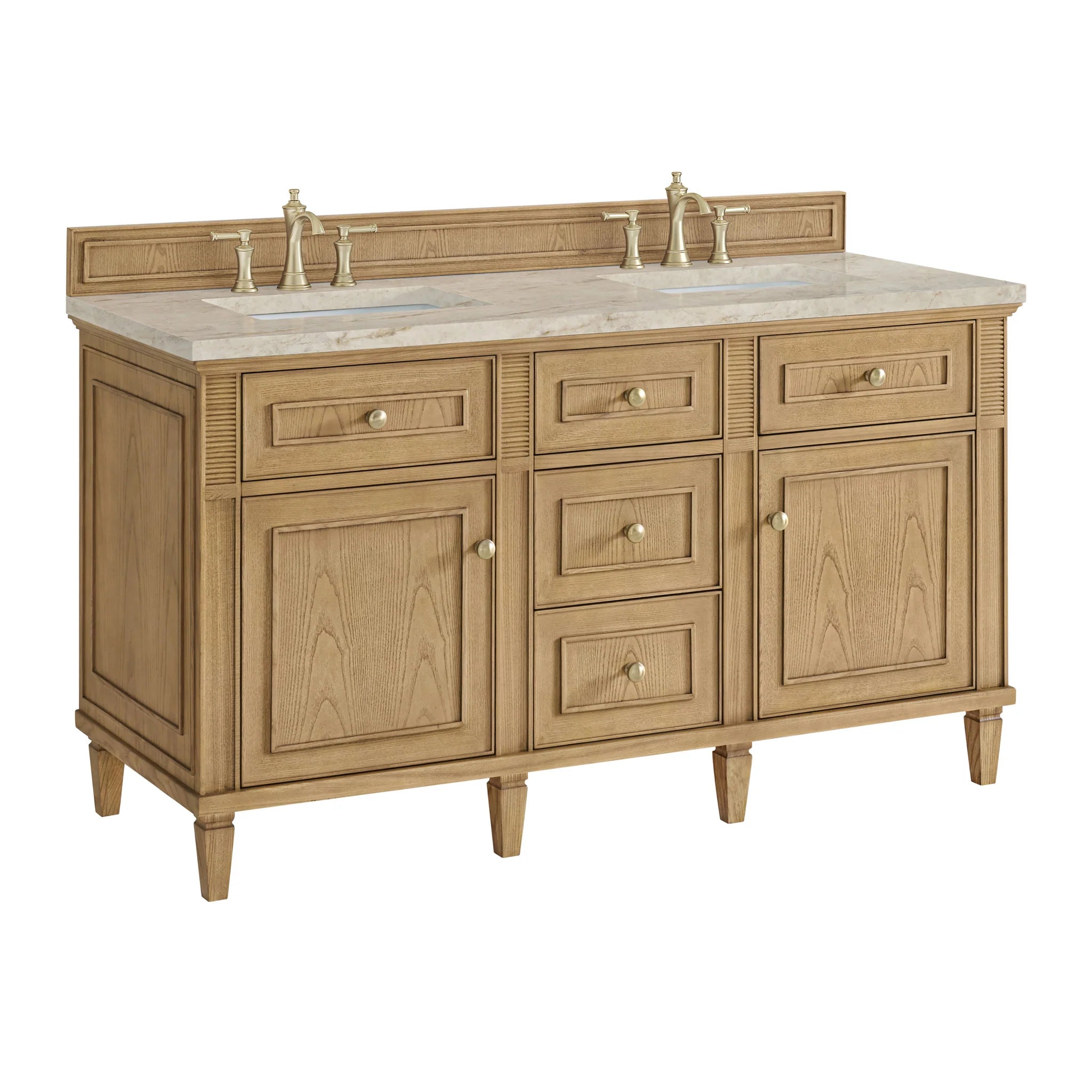 60-lorelai-double-vanity-in-light-natural-oak-by-james-martin-vanities-tajnar-eclos-zero-silica image 4