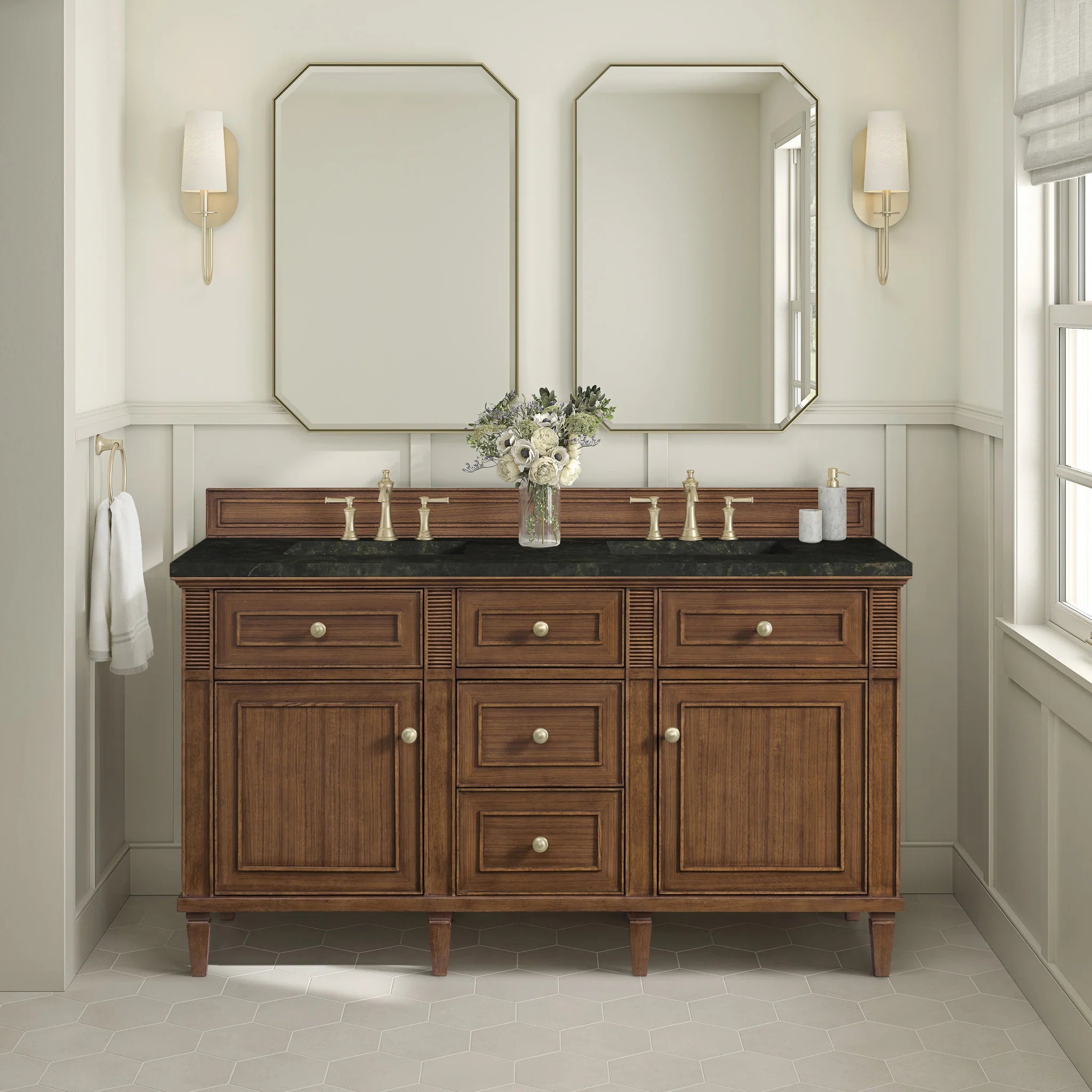 60-lorelai-double-vanity-in-mid-century-walnut-by-james-martin-vanities-phantome-eclos-zero-silica image 9