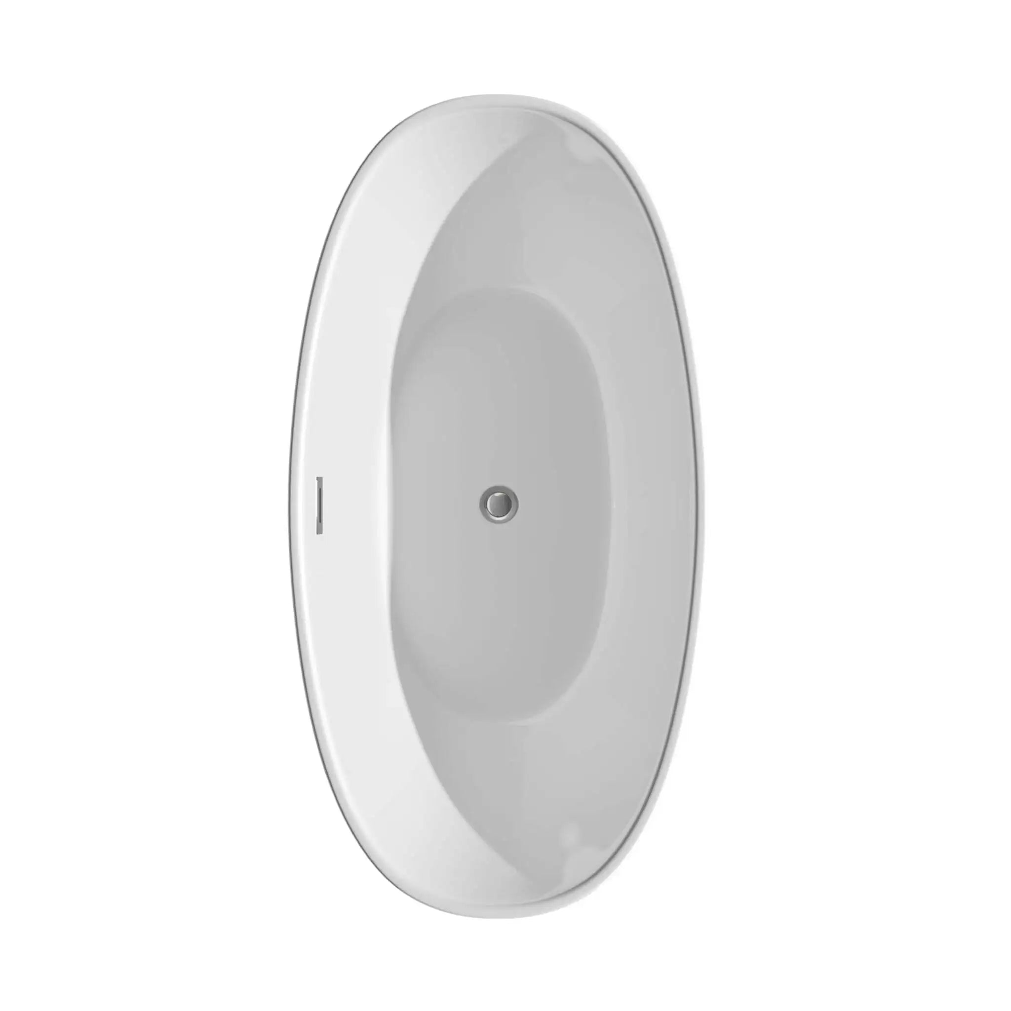 60" White Freestanding Bathtub - Dorrit by Wyndham (WCBTE652060) image 5