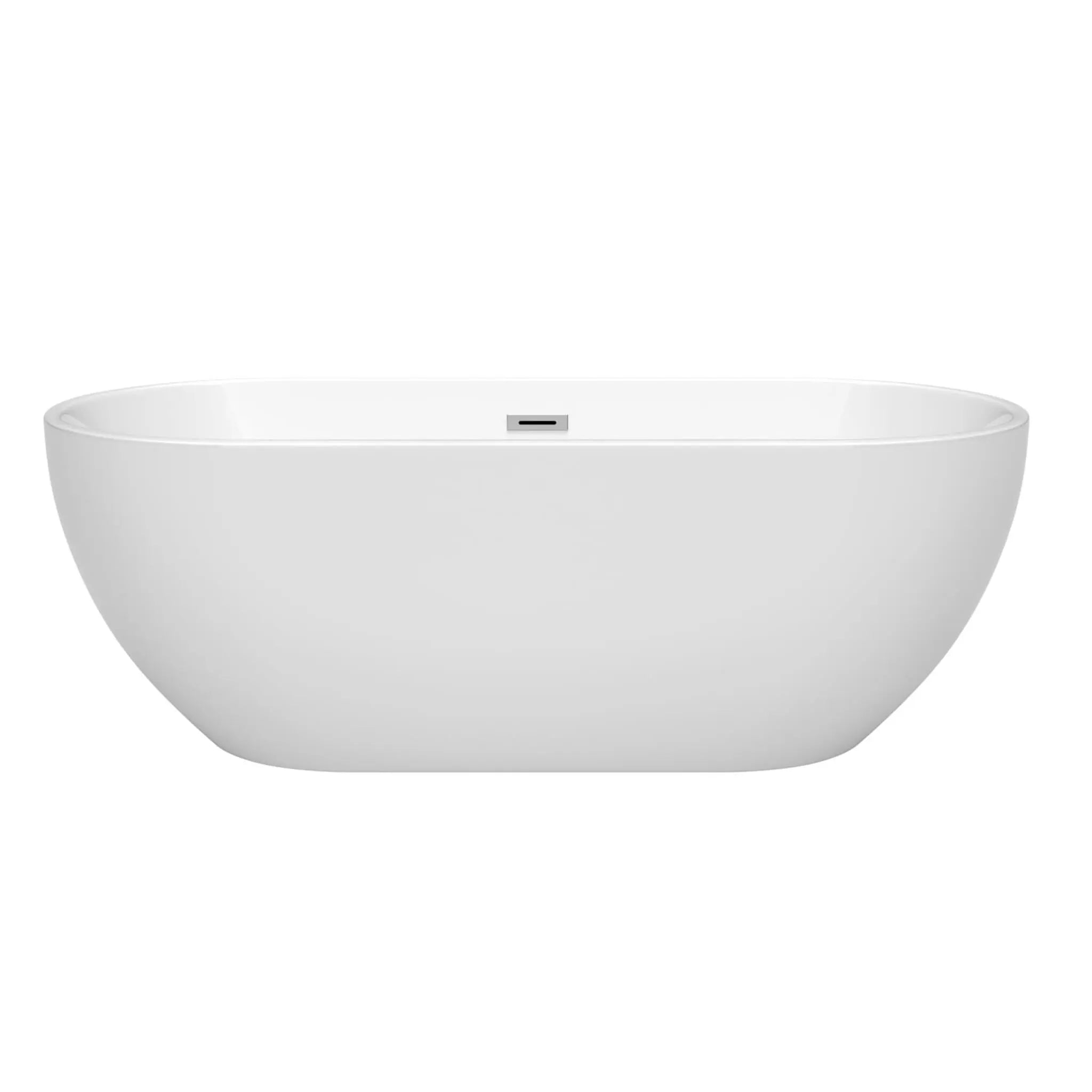 67" White Freestanding Bathtub - Brooklyn by Wyndham (WCOBT200067) image 2