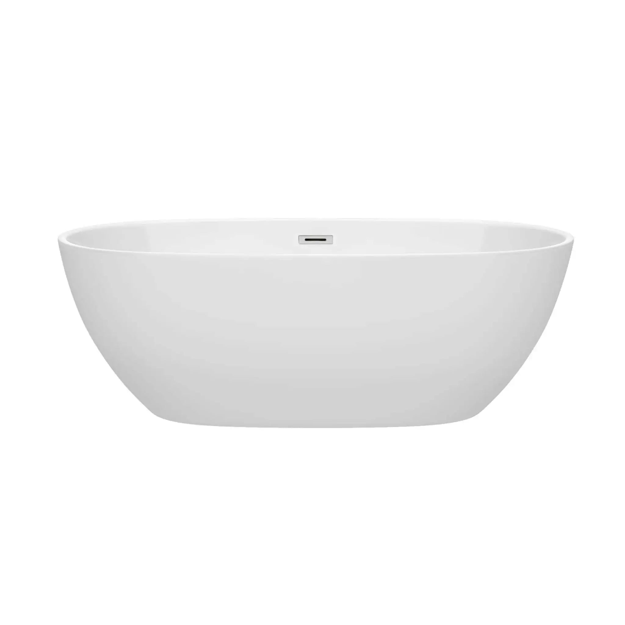 67" White Freestanding Bathtub - Juno by Wyndham (WCBTK156167) image 2