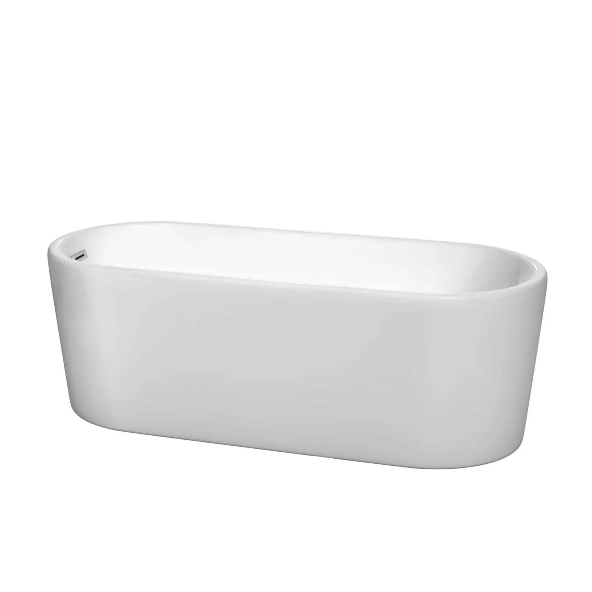 67" White Freestanding Bathtub - Ursula by Wyndham (WCBTK151167) image