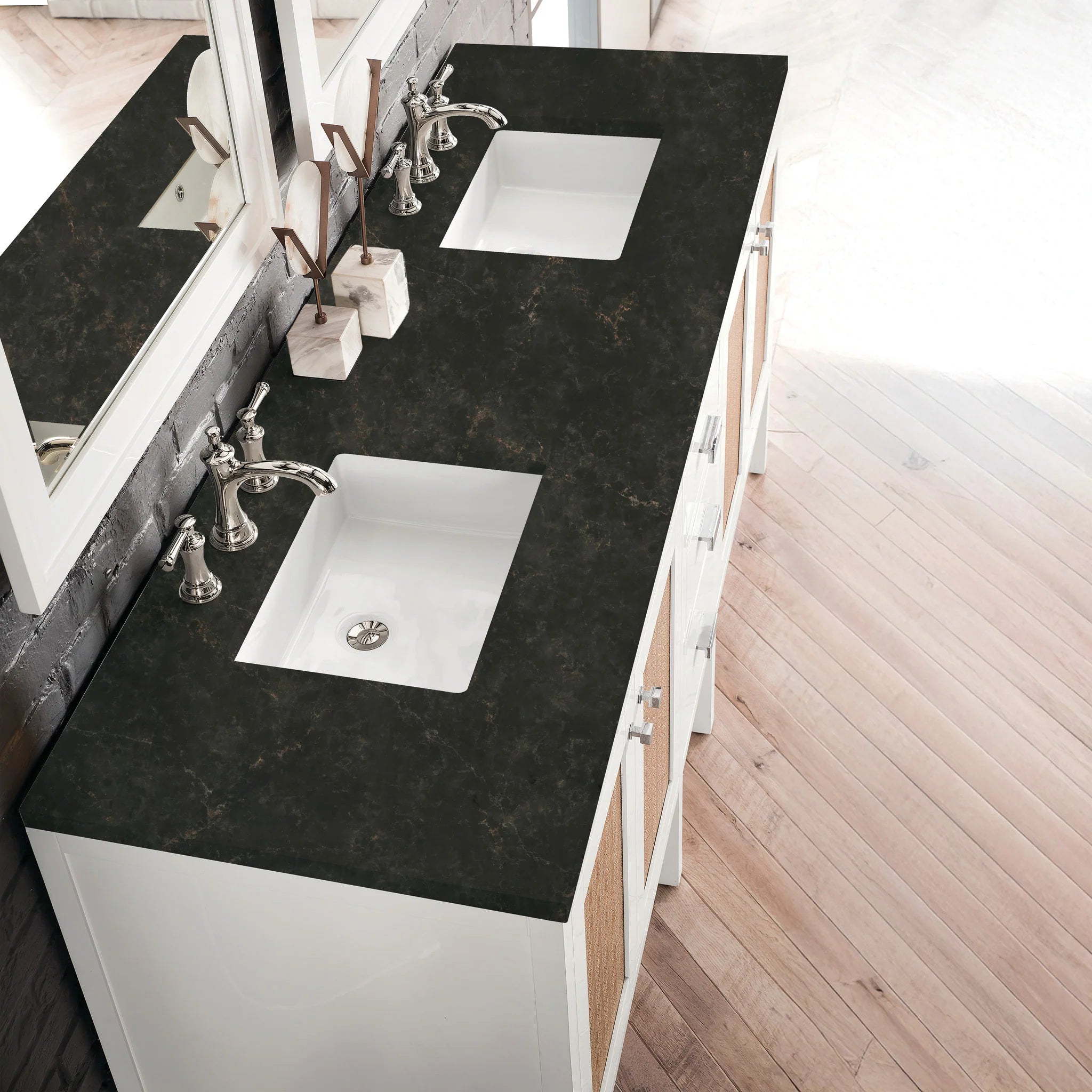 72-addison-double-vanity-cabinet-in-glossy-white-by-james-martin-vanities-e444-v72-gw-phantome-eclos-zero-silica image 3