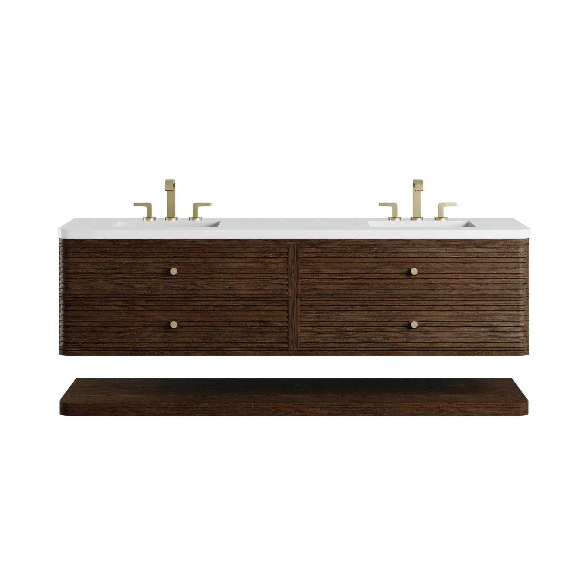 72 Allamari Double Vanity In Sable Standard White Zeus Silestone 8 Widespread 1