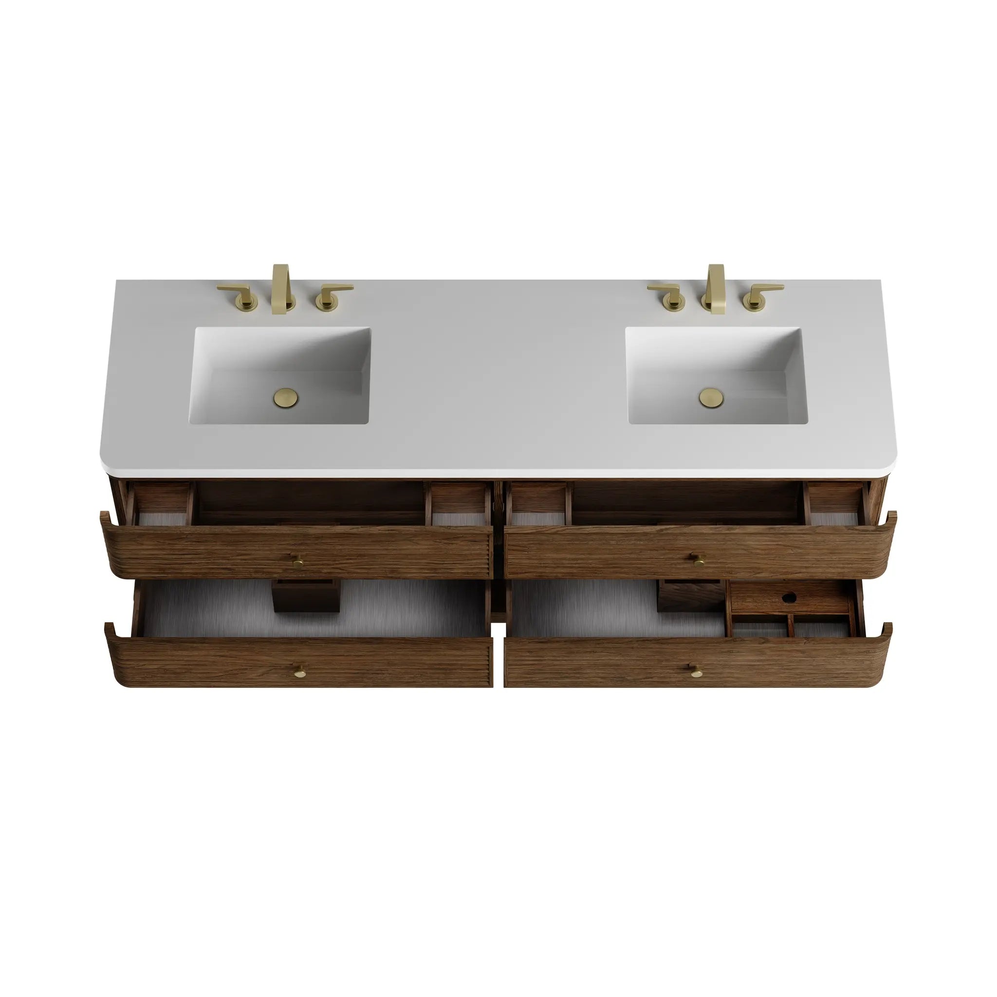72 Allamari Double Vanity In Sable Standard White Zeus Silestone 8 Widespread 19